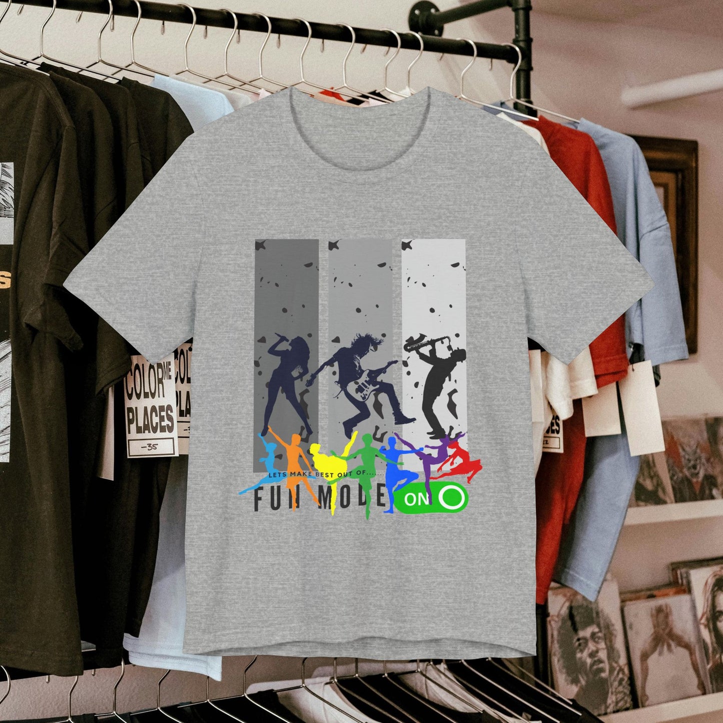 Unisex Jersey T-Shirt_ N+ Series USJTS PT2WP002_ Limited Edition T-Shirt by WesternWaves: