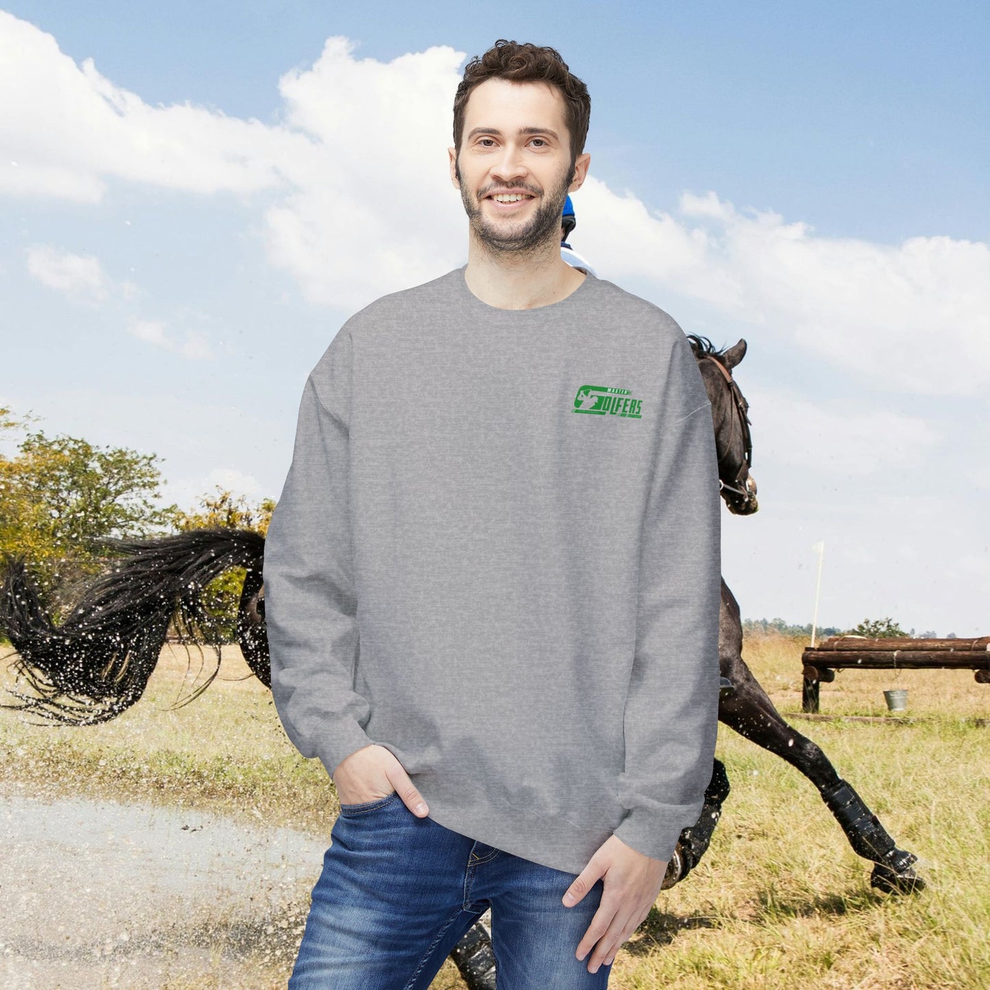 Cozy Unisex Fleece Crewneck Sweatshirt_ 06 Sep 2025_ Ideal for Casual Wear, Gift for Friends, Year-Round Comfort, Perfect for Holidays and Celebrations