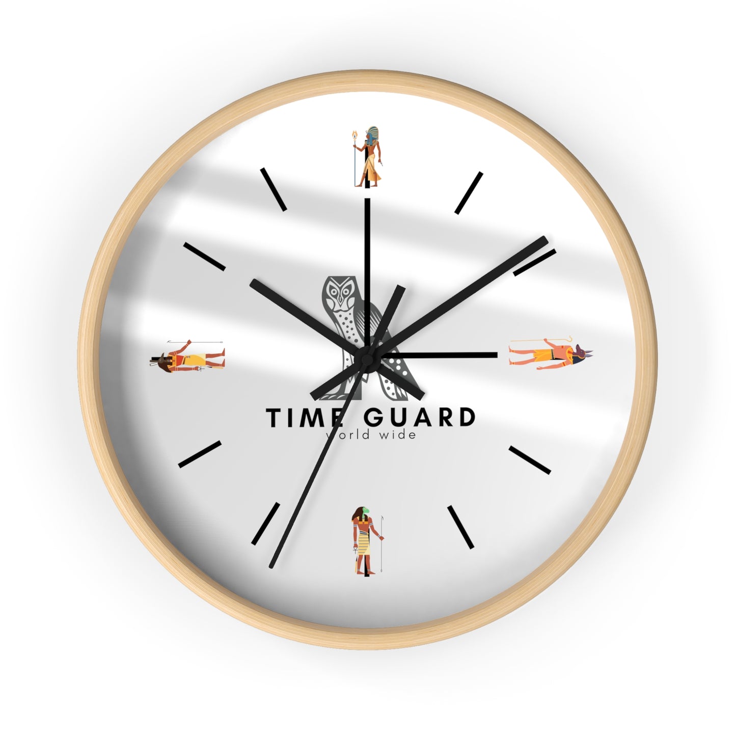 Wall Clock_ N+ Series WCTGWW PT2WW002_ Time Guard World Wide Limited Edition by WesternWaves.