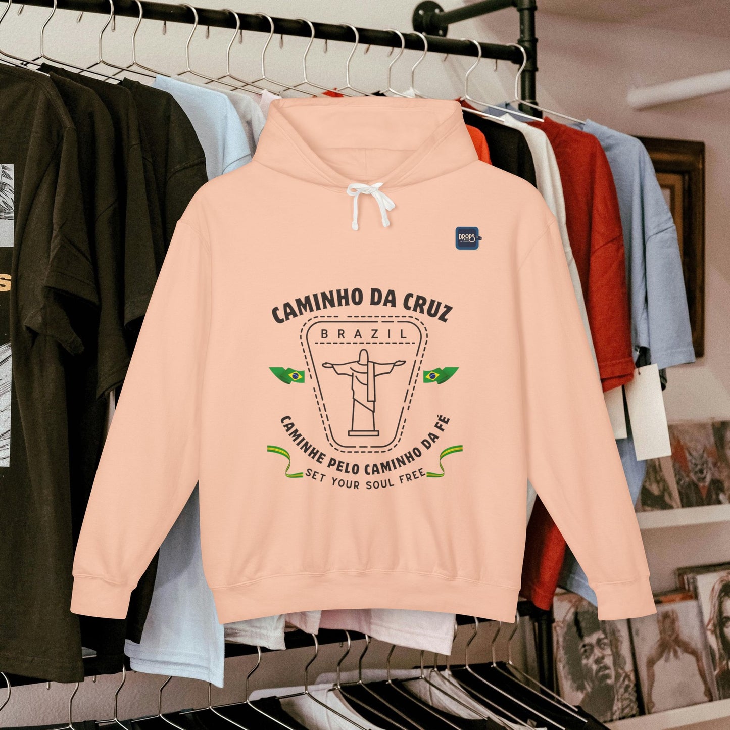 Unisex Lightweight Hooded Sweatshirt – N2+ Series USLWHSS PT2WW024_ Limited Edition Crafted Comfort by WesternWaves: