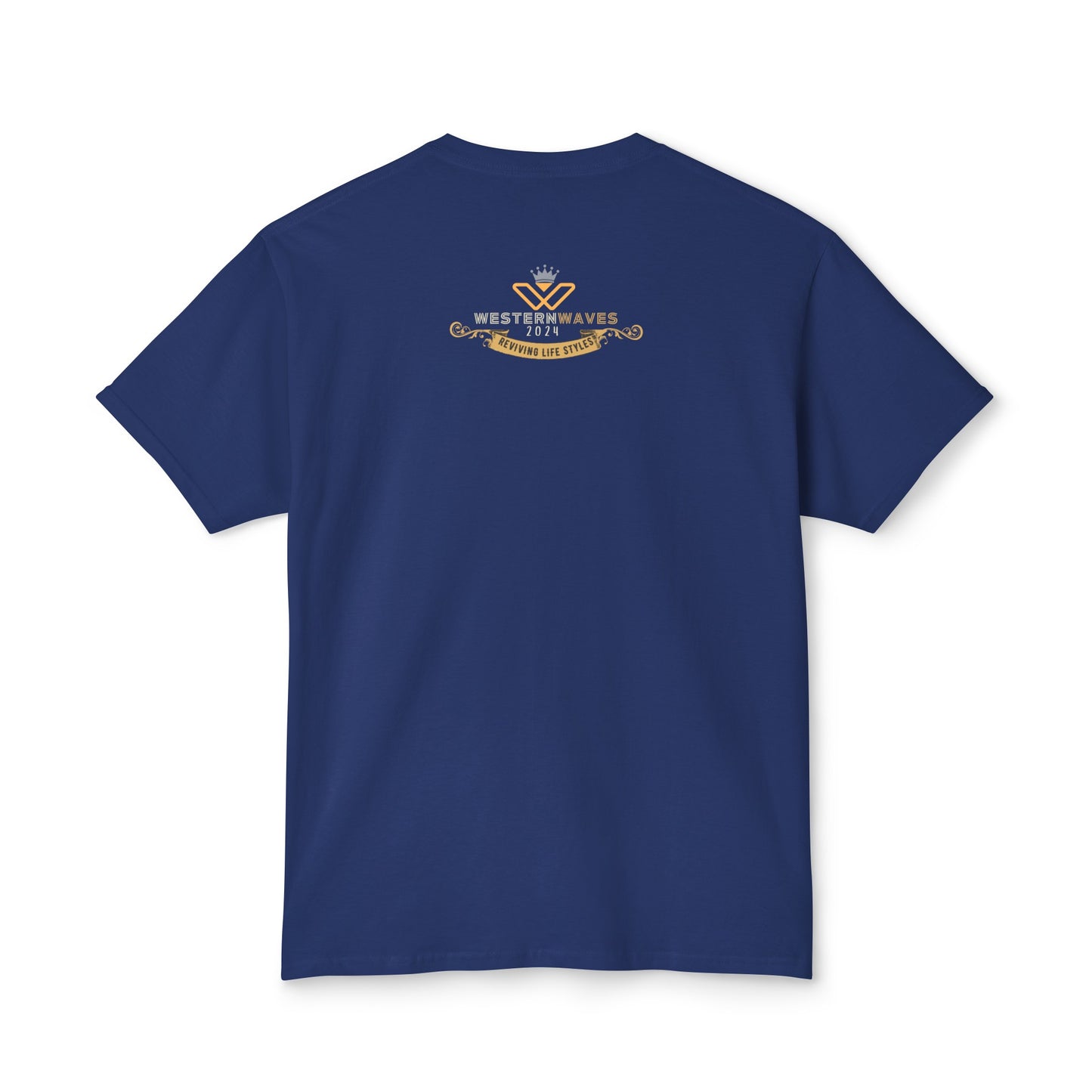 Unisex HD Cotton™ T-shirt_ N+ Series USHDCTS PT2WW003_ Limited Edition Unisex HD Cotton™ T-shirt by WesternWaves
