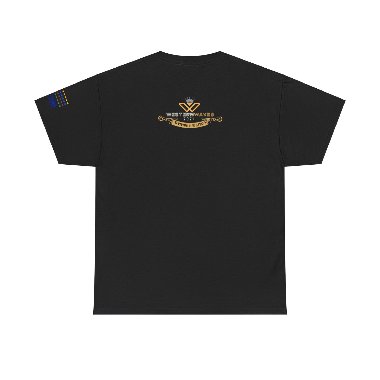 Unisex Heavy Cotton Tee_ Crafted from premium 100% cotton_ N+ Series UHCT PT2WV002_ Limited Edition by WesternWaves: