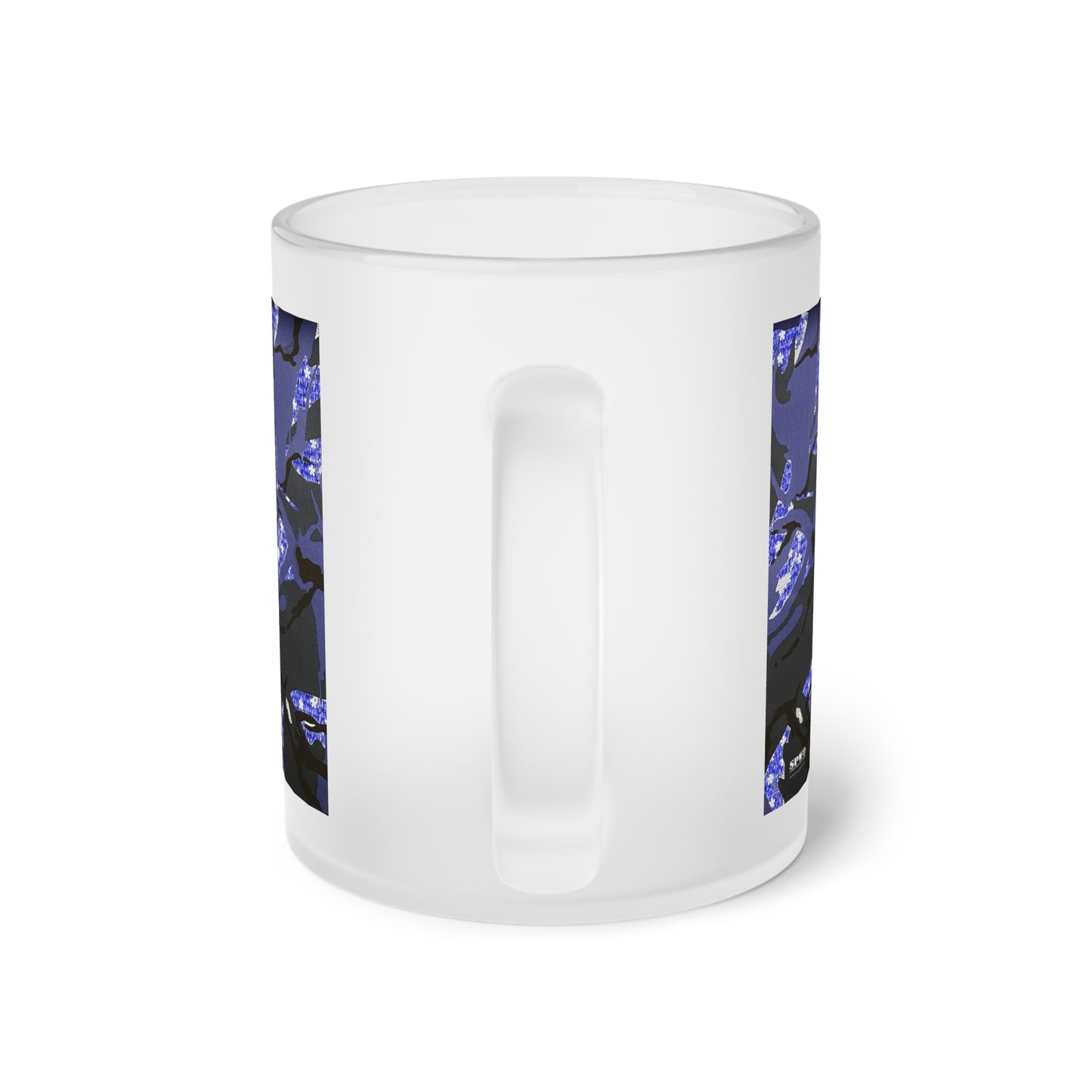 Frosted Glass Mug_ N+ Series FGM PT2WW015_ Limited Edition product by WesternWaves