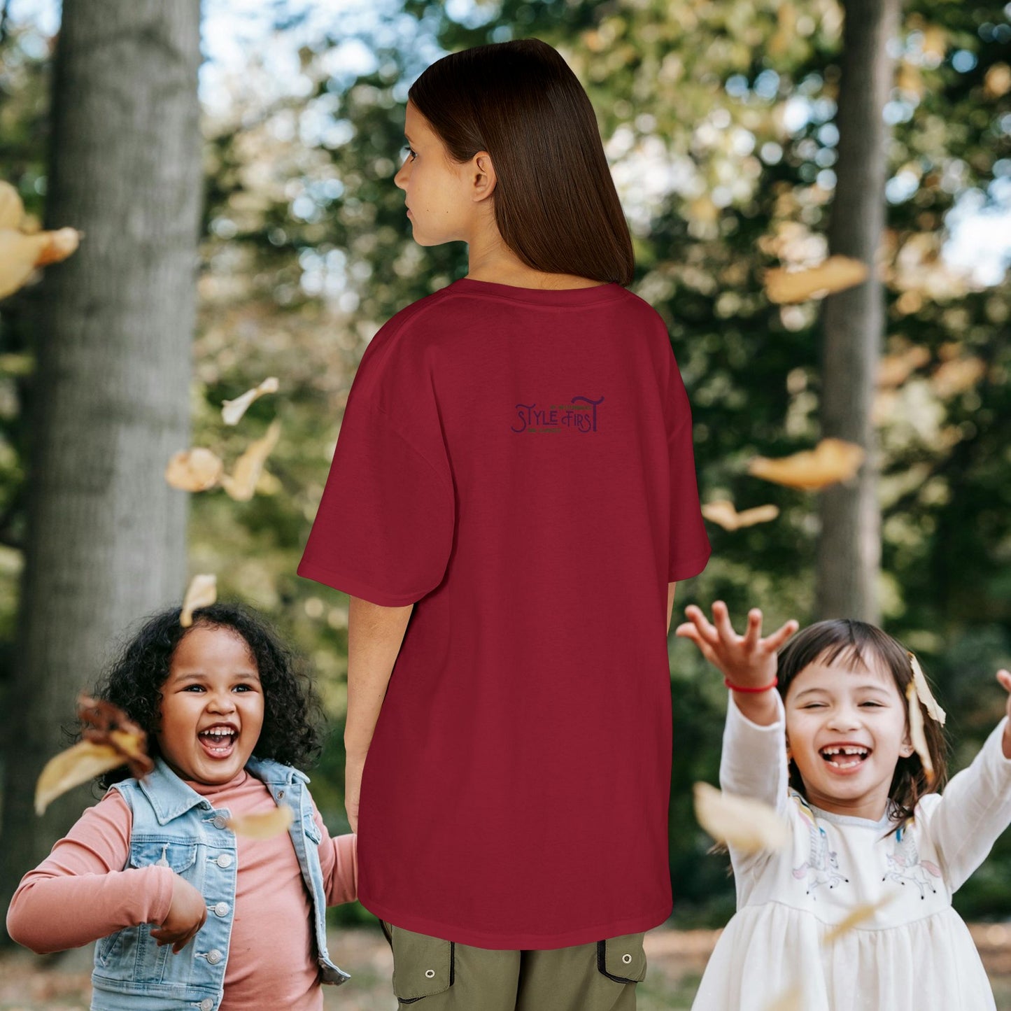 Kids Heavy Cotton™ Tee_ N2+ Series KHCT PT2WW009_ Limited Edition Durable Comfort for Every Adventure by WesternWaves: