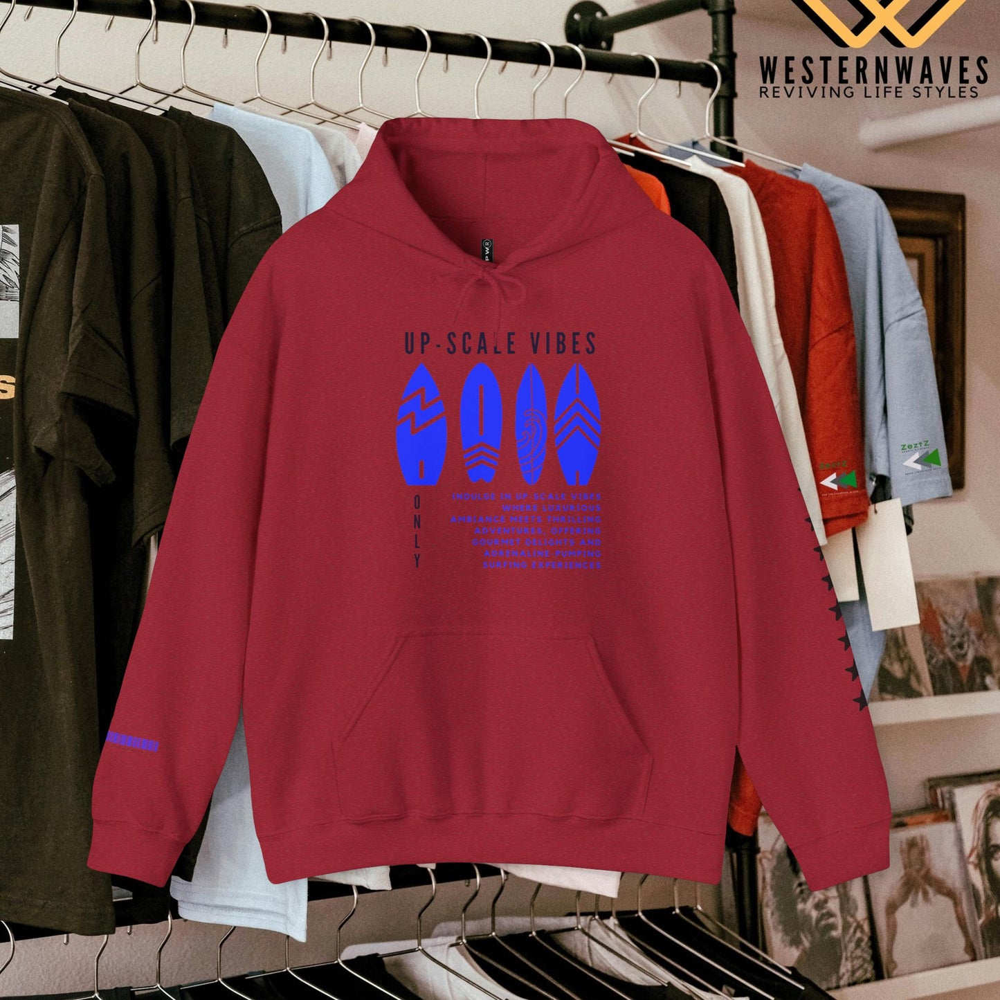 Unisex Heavy Blend™ Crewneck Sweatshirt_ N3+ Series UHBCSS PT2WW008_ Limited Edition Comfort & Style by WesternWaves: