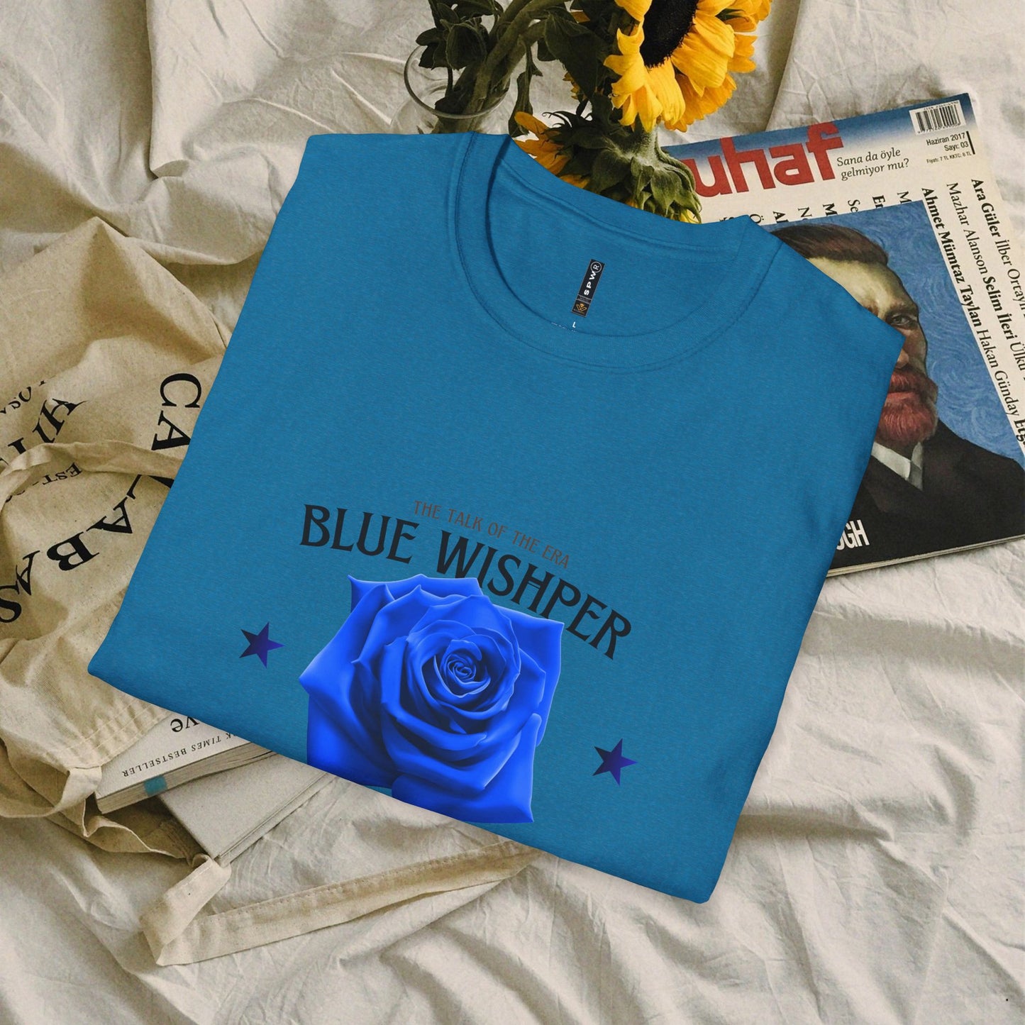 Unisex Softstyle T-Shirt_ N3+ Series USSTS FT2WW005_ Limited Edition Redefines & Relaxation by WesternWaves: