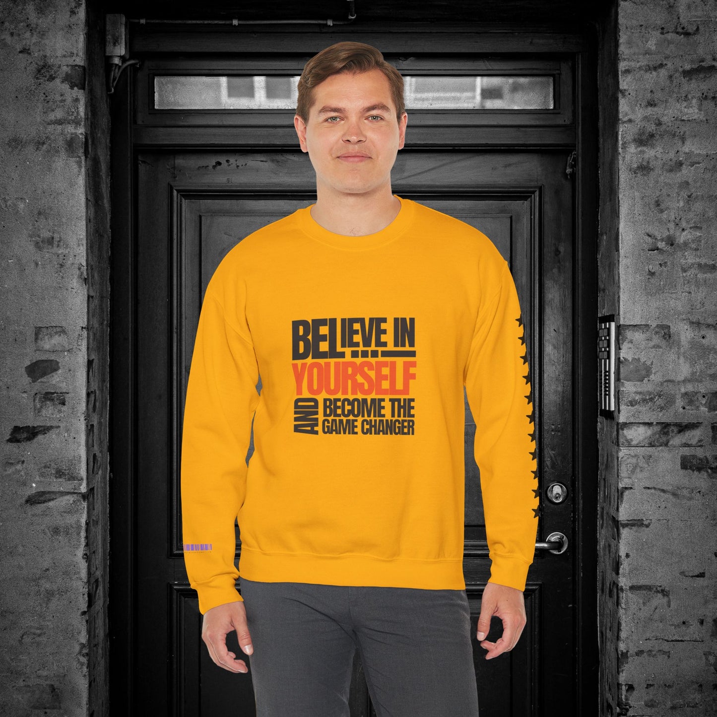 Unisex Heavy Blend™ Crewneck Sweatshirt_ N2+ Series UHBCSS PT2WW028_ Limited Edition Pure Luxury By WesternWaves: