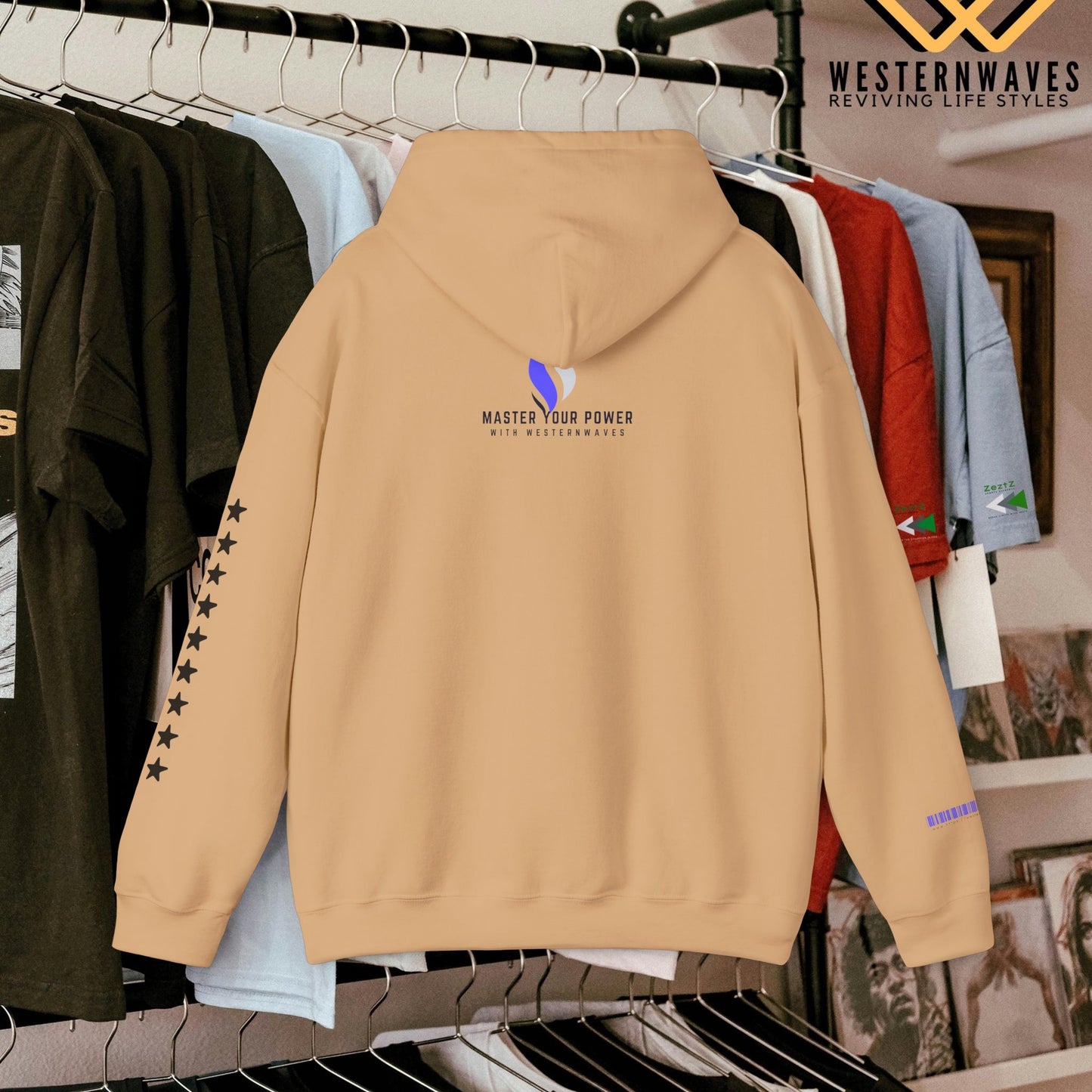 Unisex Heavy Blend™ Crewneck Sweatshirt_ N3+ Series UHBCSS PT2WW008_ Limited Edition Comfort & Style by WesternWaves: