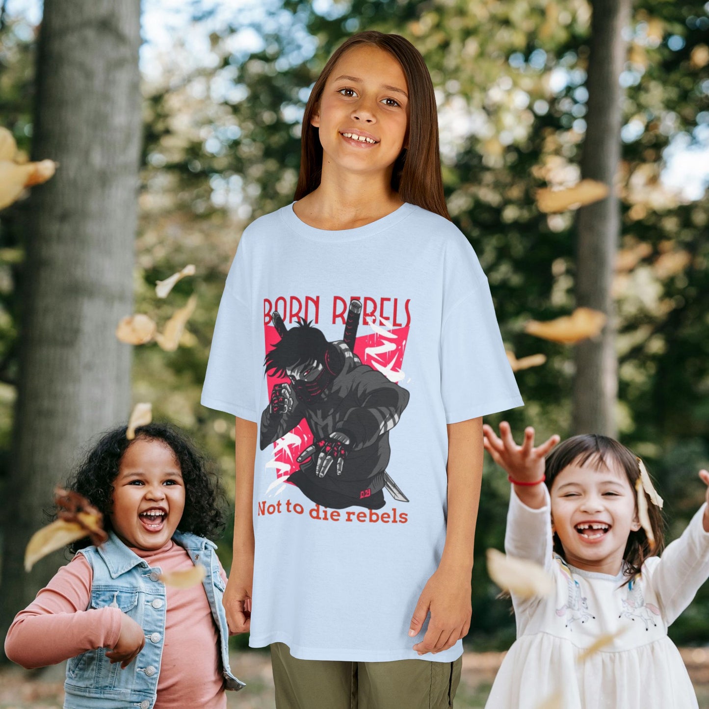 Kids Heavy Cotton™ Tee_ N3+ Series KHCT PT2WW004_ Limited Edition Durable Comfort for Every Adventure by WesternWaves: