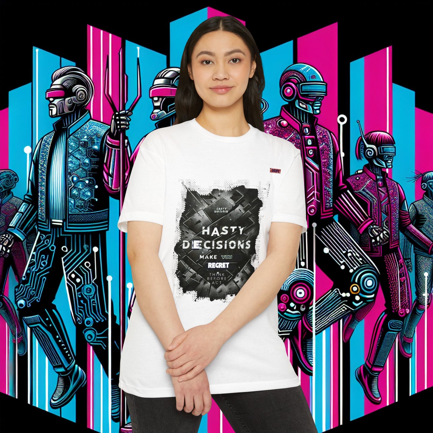 Unisex CVC Jersey T-shirt_ N8+ Series USCVCJTS PT2WW001_ Limited Edition CVC T-shirt by WesternWaves: