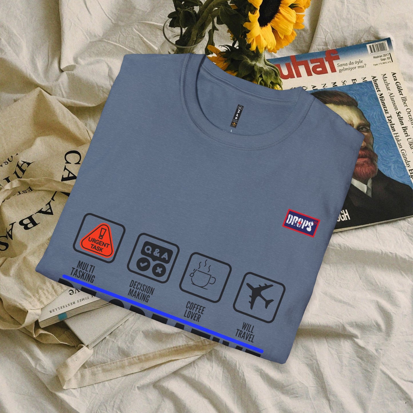 Unisex Softstyle T-Shirt_ N2+ Series USSTS FT2WW007_ Redefine Relaxation Limited Edition by WesternWaves: