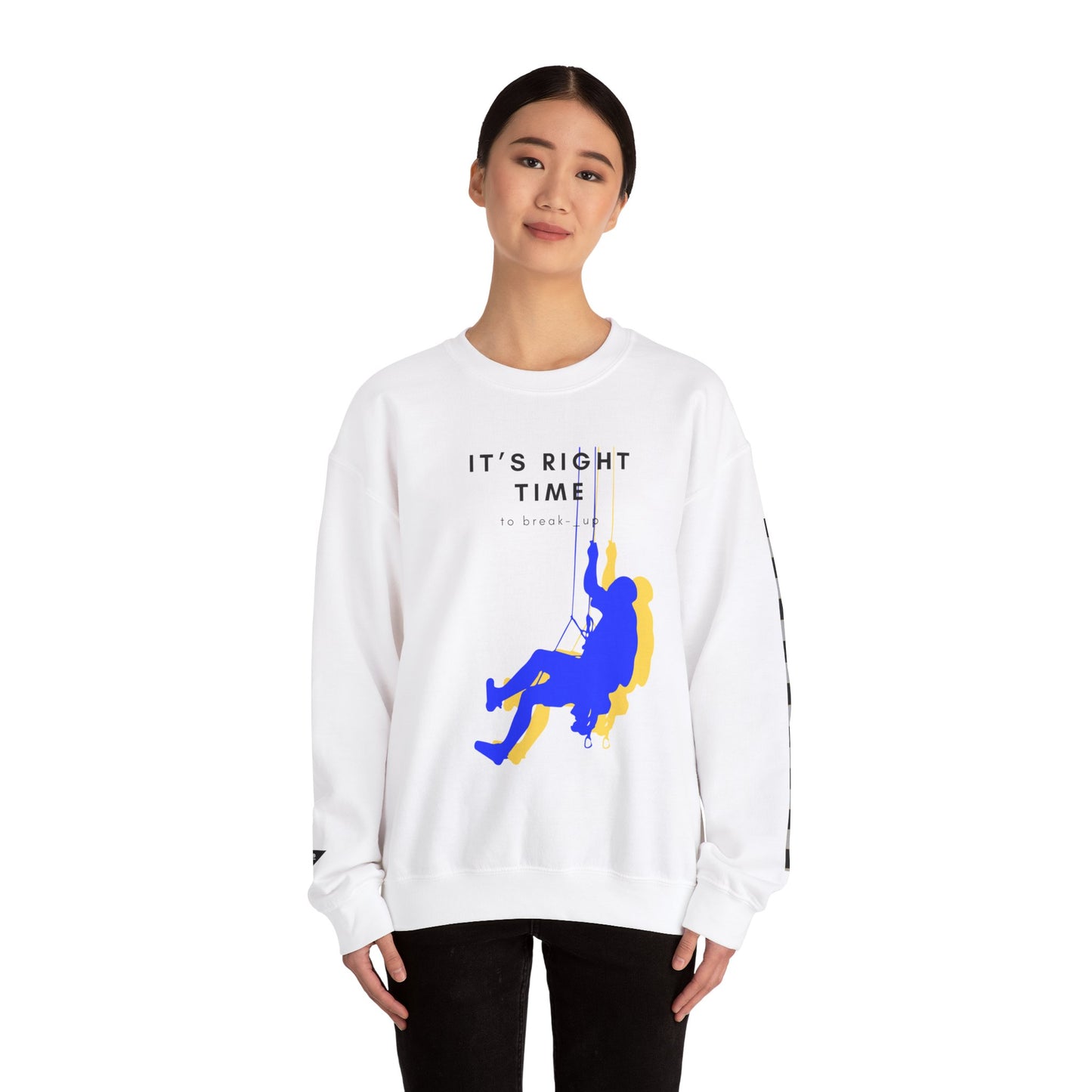 Unisex Heavy Blend™ Crewneck Sweatshirt_ N3+ Series UHBCSS PT2WW019_ Limited Edition by WesternWaves: