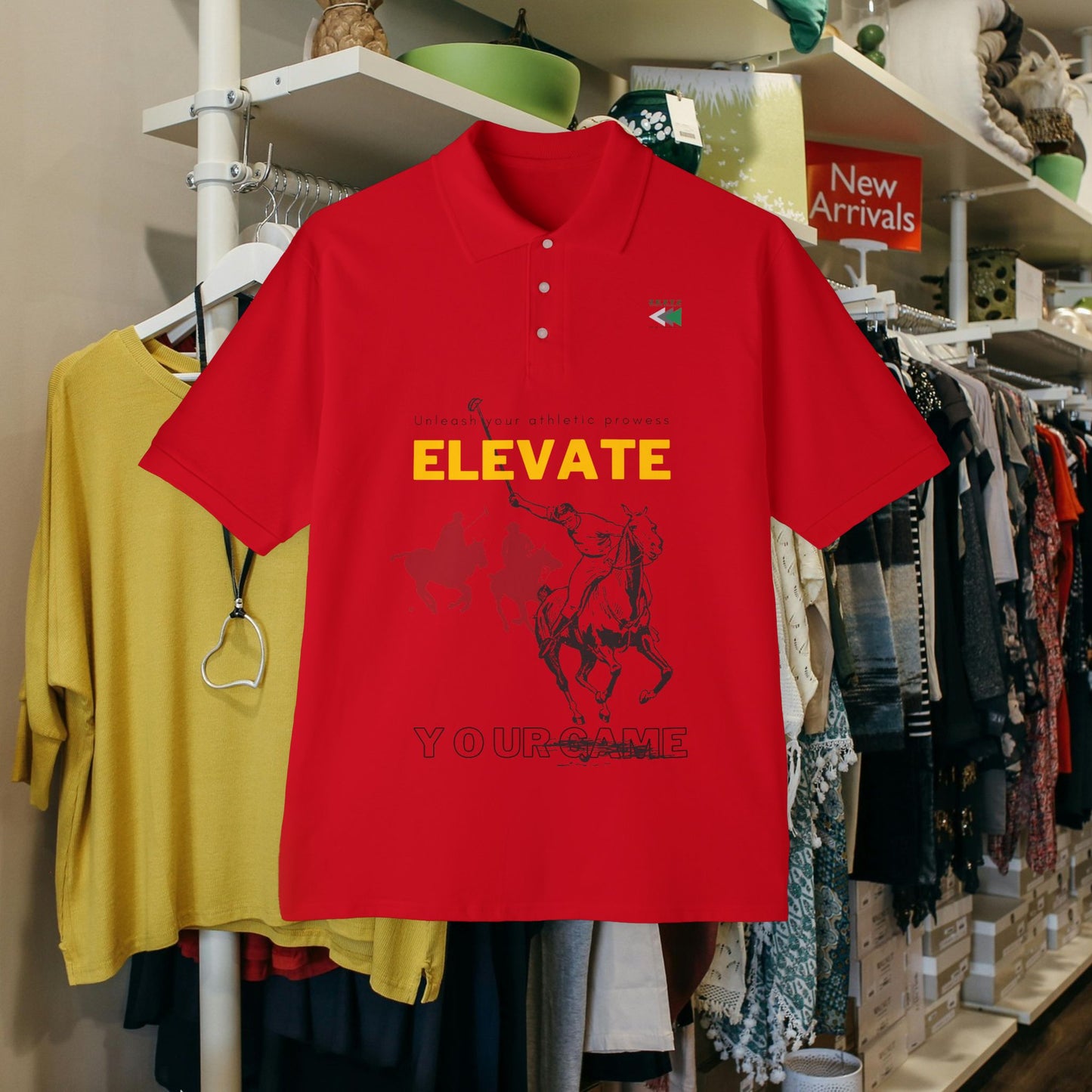 Men's Piqué Polo Classic Shirt – N2 Series MPPOLOCS PT2WW002_ Limited Edition Timeless Elegance of ‘EagalZ’ Sports Brand by WesternWaves:
