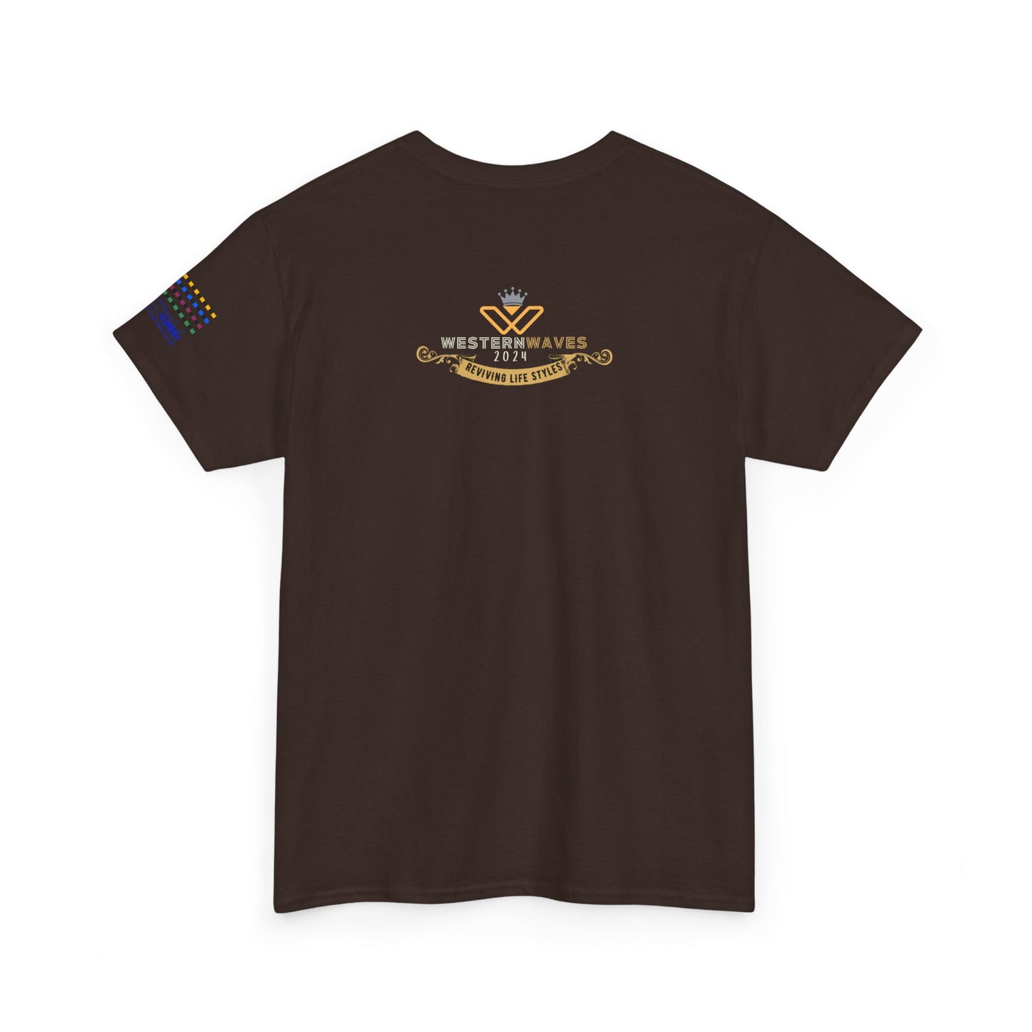 Unisex Heavy Cotton Tee_ Crafted from premium 100% cotton_ N+ Series UHCT PT2WV002_ Limited Edition by WesternWaves: