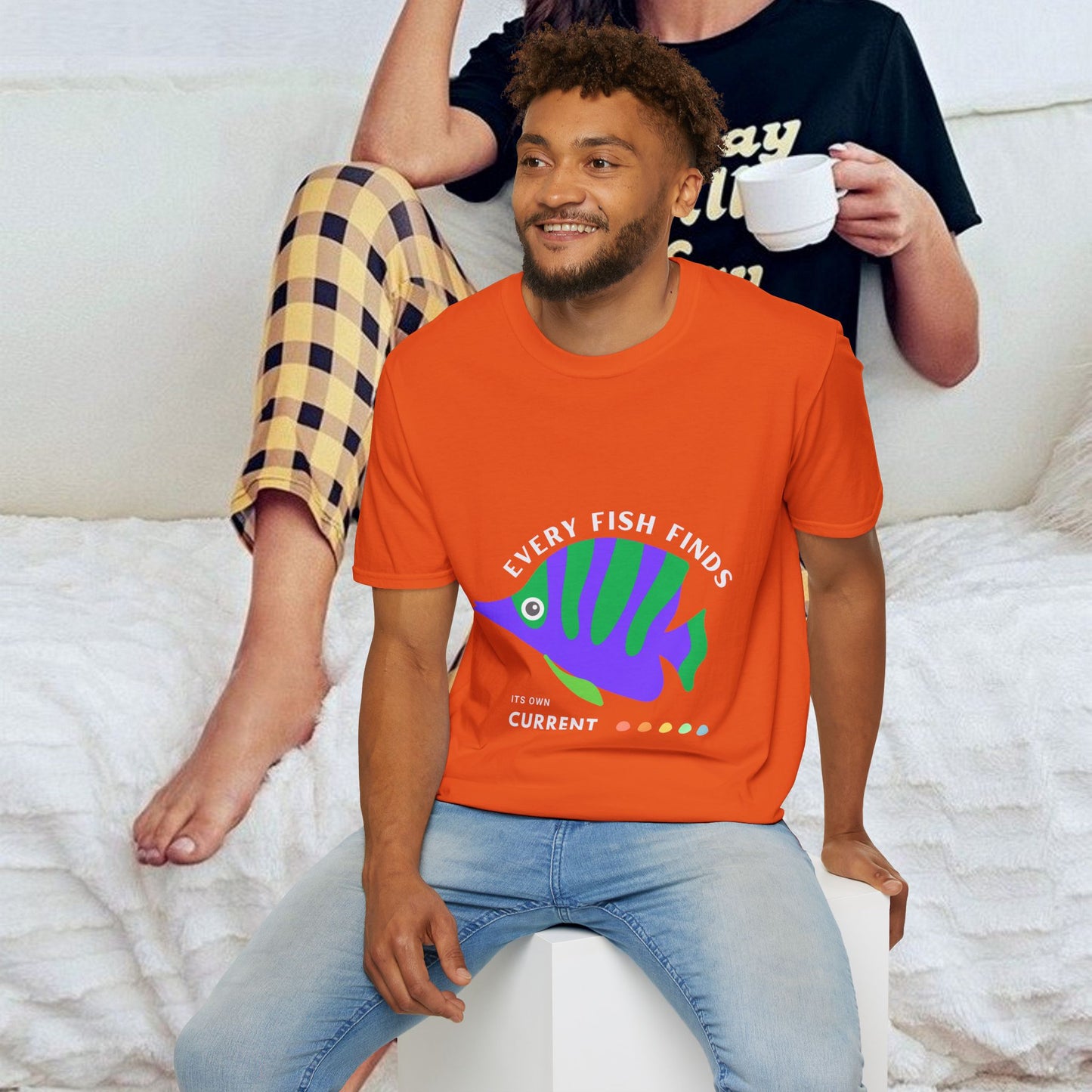 Unisex Softstyle T-Shirt_ N+ Series USSTS FT2WW010_ Limited Edition by WesternWaves: