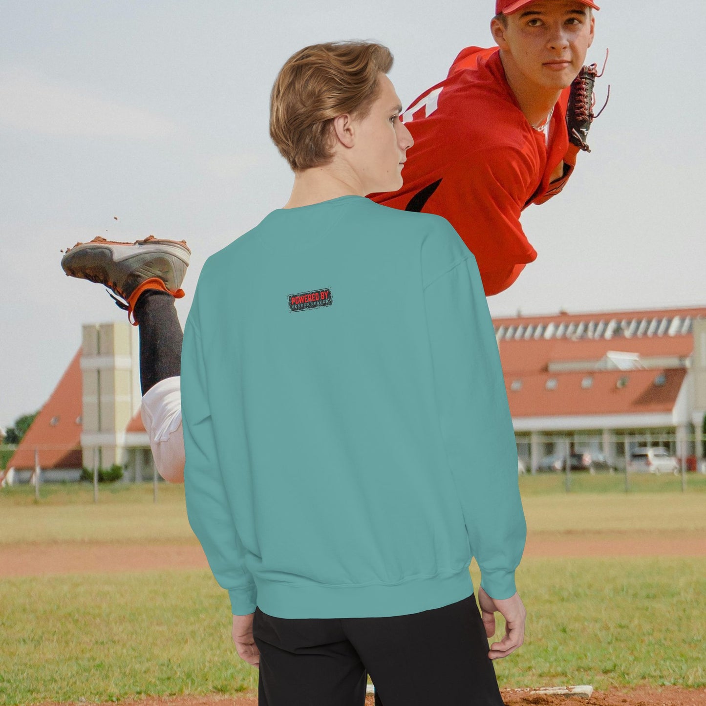 Unisex Garment-Dyed Sweatshirt_ N2 Series USGDSS PT2WW002_ Limited Edition Masterpiece of ‘ZeztZ’ Sports Brand _ Luxury & Casual Comfort by WesternWaves: