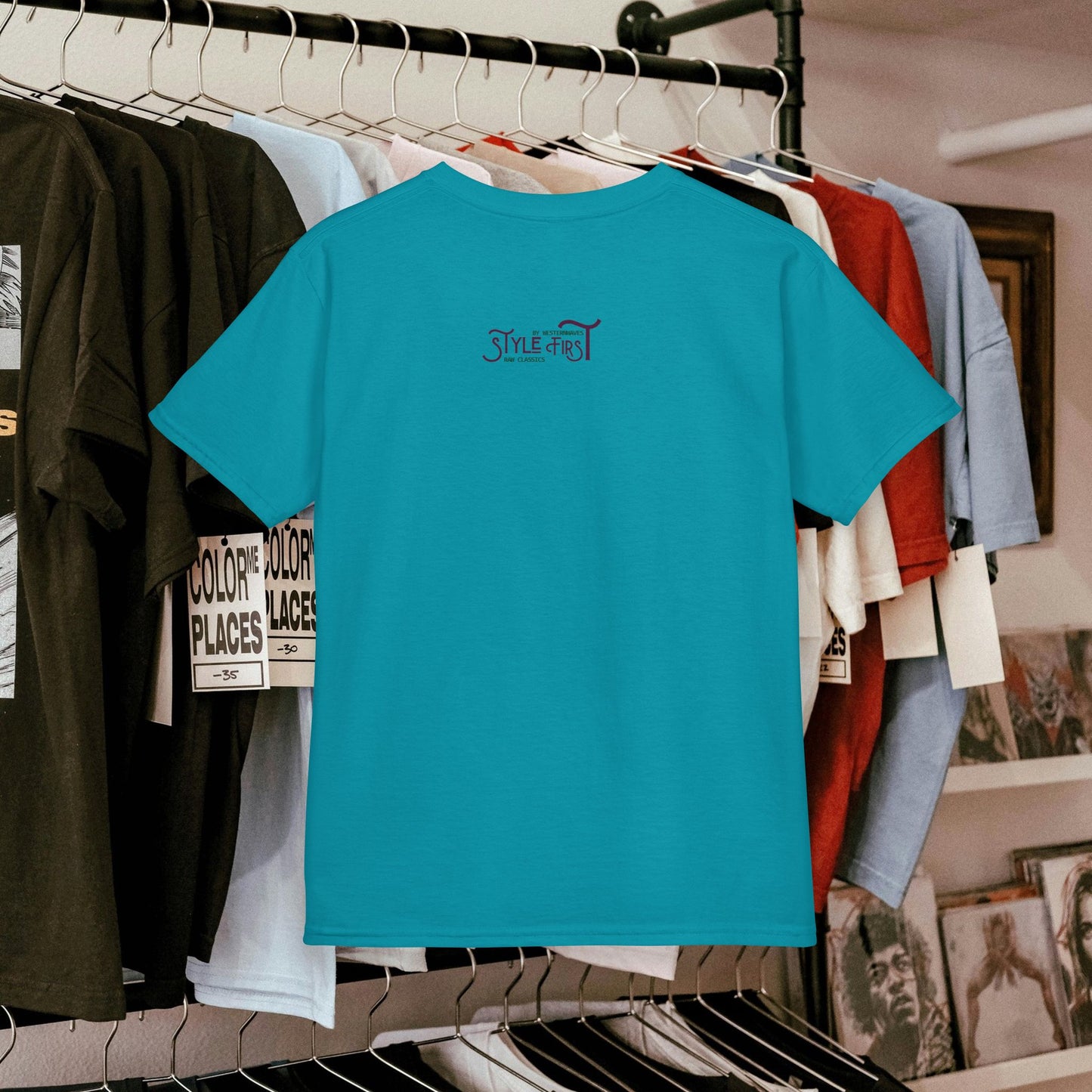 Kids Heavy Cotton™ Tee_ N2+ Series KHCT PT2WW009_ Limited Edition Durable Comfort for Every Adventure by WesternWaves: