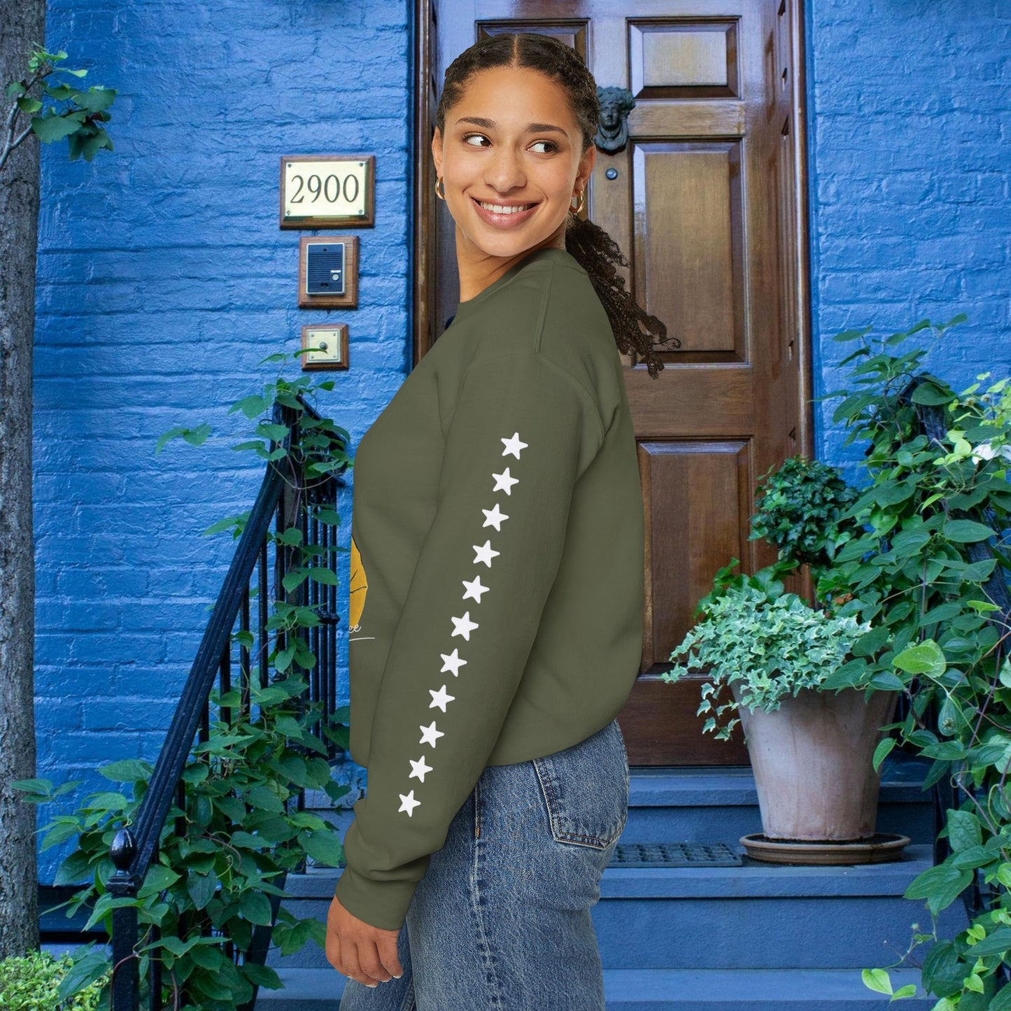 Unisex Heavy Blend™ Crewneck Sweatshirt_ N2+ Sports Series UHBCSS PT2WW009_ Limited Edition ‘Zeztz’ Brand Sports Elements by WesternWaves: