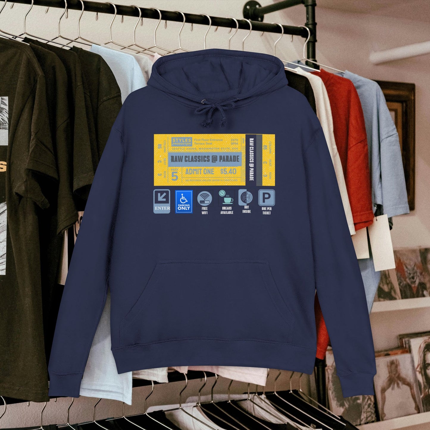 Unisex French Terry Hoodie_ 24 June 2025_ Limited Edition Stylish Fashion by WesternWaves: