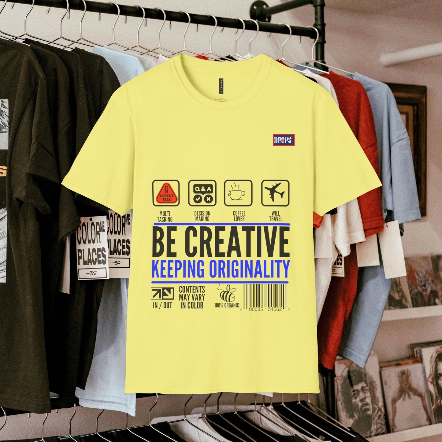 Unisex Softstyle T-Shirt_ N2+ Series USSTS FT2WW007_ Redefine Relaxation Limited Edition by WesternWaves: