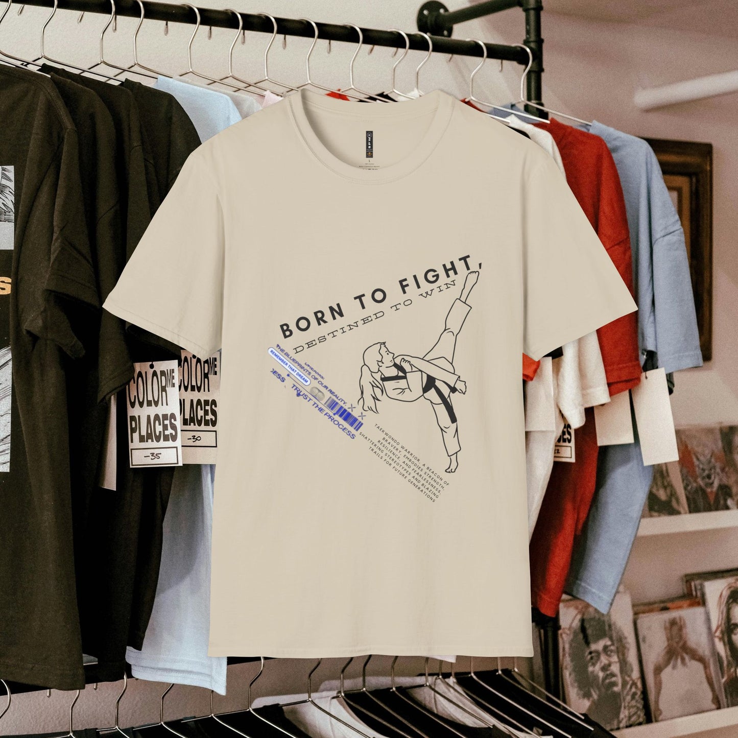 Unisex Softstyle T-Shirt_ N3+ Series USSTS FT2WW004_ Limited Edition by WesternWaves: