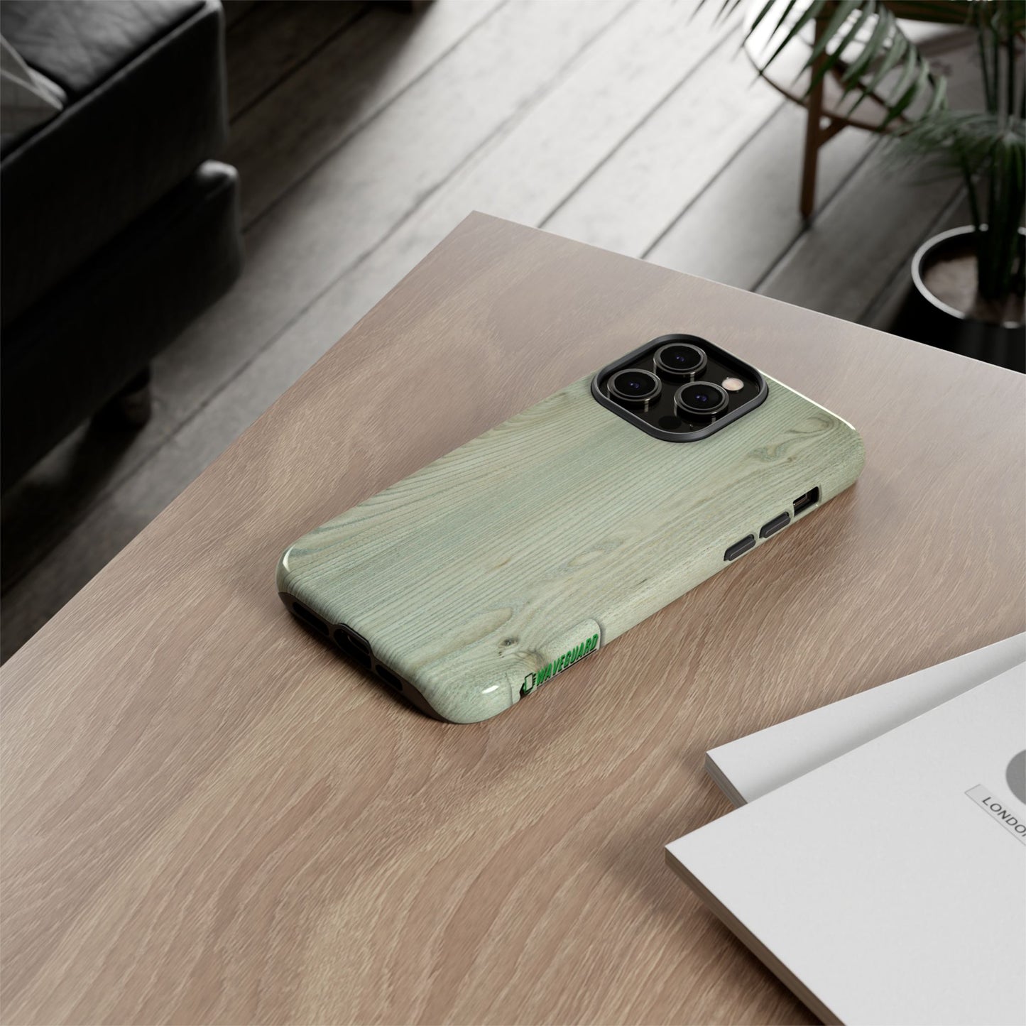 Tough Cases_ iPhone Case_ Series N8+ TCPCASE PT2WW005_ Limited Edition Wooden Grain Phone Case for iPhones by WesternWaves_