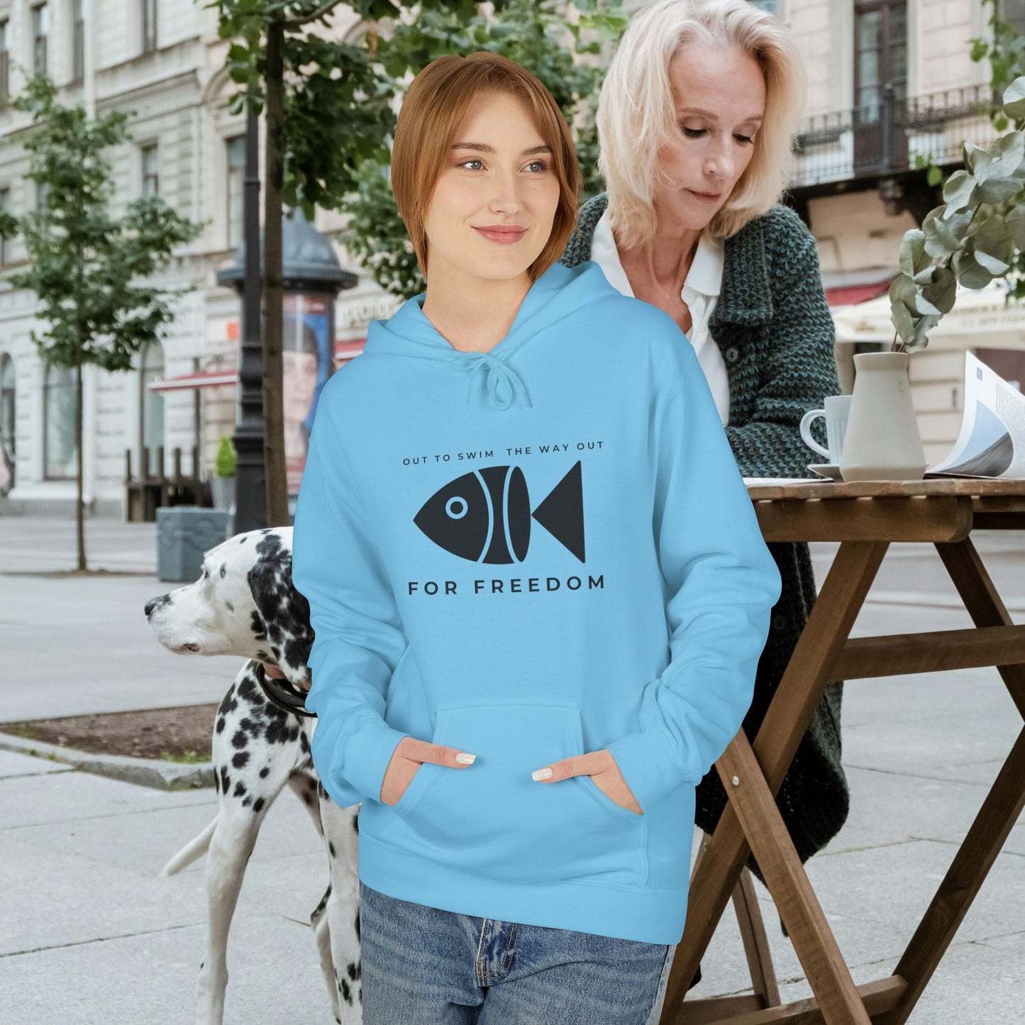 Unisex Midweight Softstyle Fleece Hoodie_ N3+ Series USMWXXFH PI2WW001_ Limited Edition by WesternWaves: