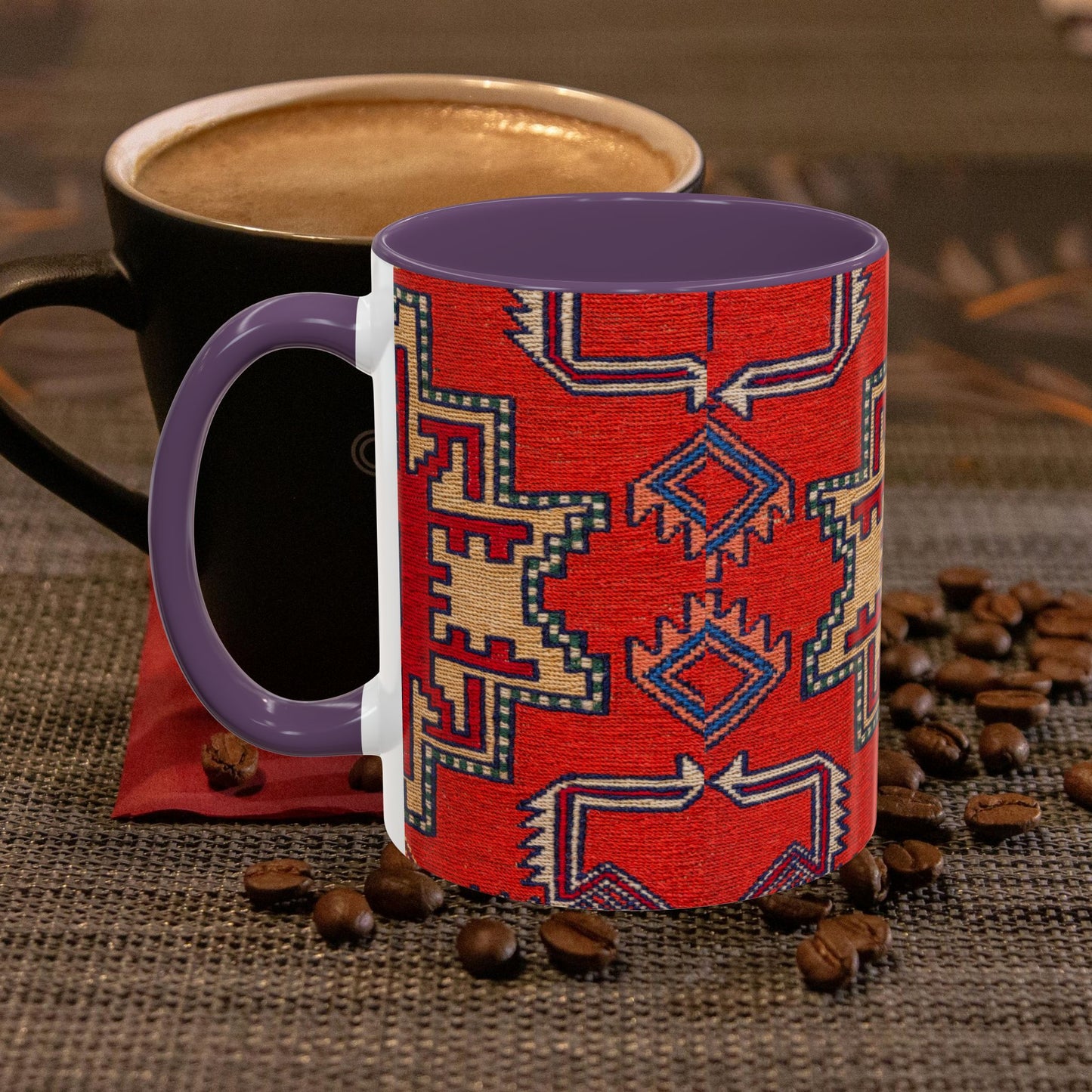 Accent Coffee Mug 11, 15oz_ N3+ Series ACM11OZ PT2WW019_ Limited Edition Perfect Blend of Style by WesternWaves: