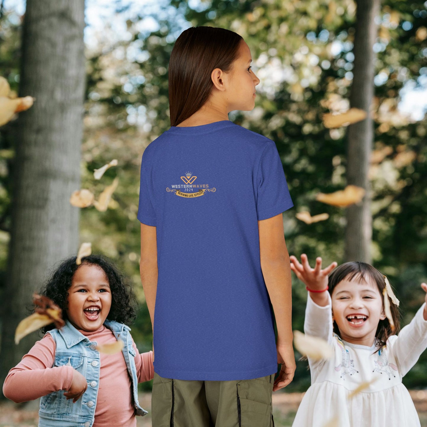 Youth Short Sleeve Tee_ N2 Series YSST PT2WW003_ Limited Edition Utmost Comfort by WesternWaves: