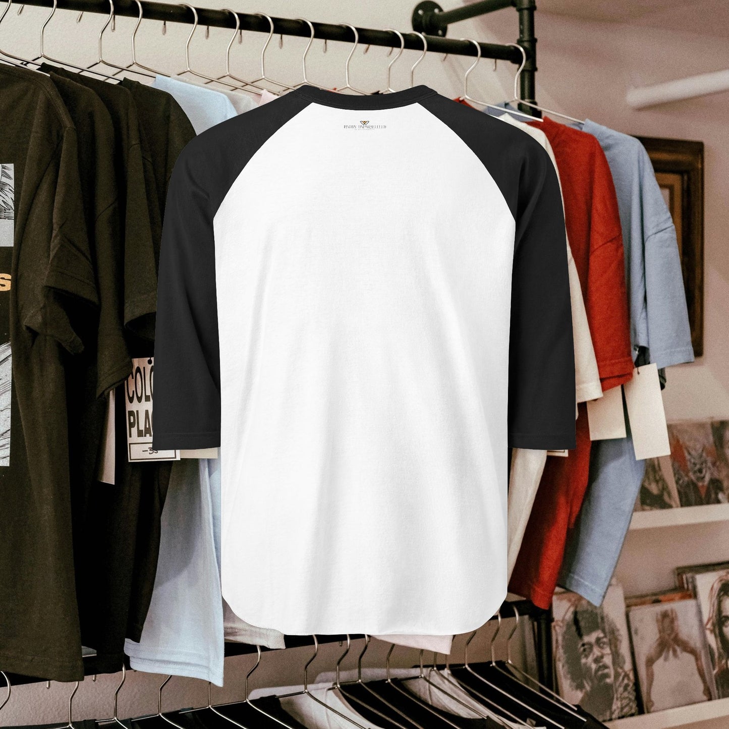 Beat the Beast Unisex Raglan Shirt - Retro Style, Perfect for Music Lovers and Casual Wear_ 19 April 2025_ 004