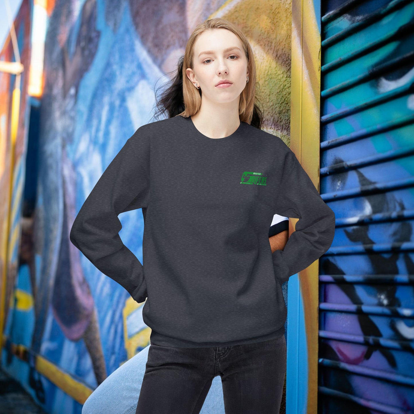 Cozy Unisex Fleece Crewneck Sweatshirt_ 06 Sep 2025_ Ideal for Casual Wear, Gift for Friends, Year-Round Comfort, Perfect for Holidays and Celebrations