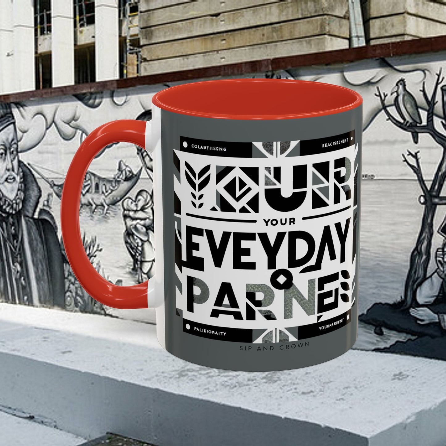 Accent Coffee Mug 11oz _ N3* Series ACM11OZ PT2WW021_ Limited Edition Perfect Blend of Style by WesternWaves: