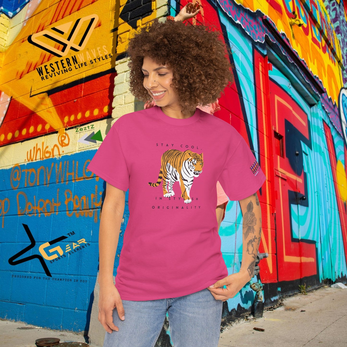Unisex Heavy Cotton Tee_ Crafted from premium 100% cotton_ N+ Series UHCT PT2WV011_ Limited Edition by WesternWaves:
