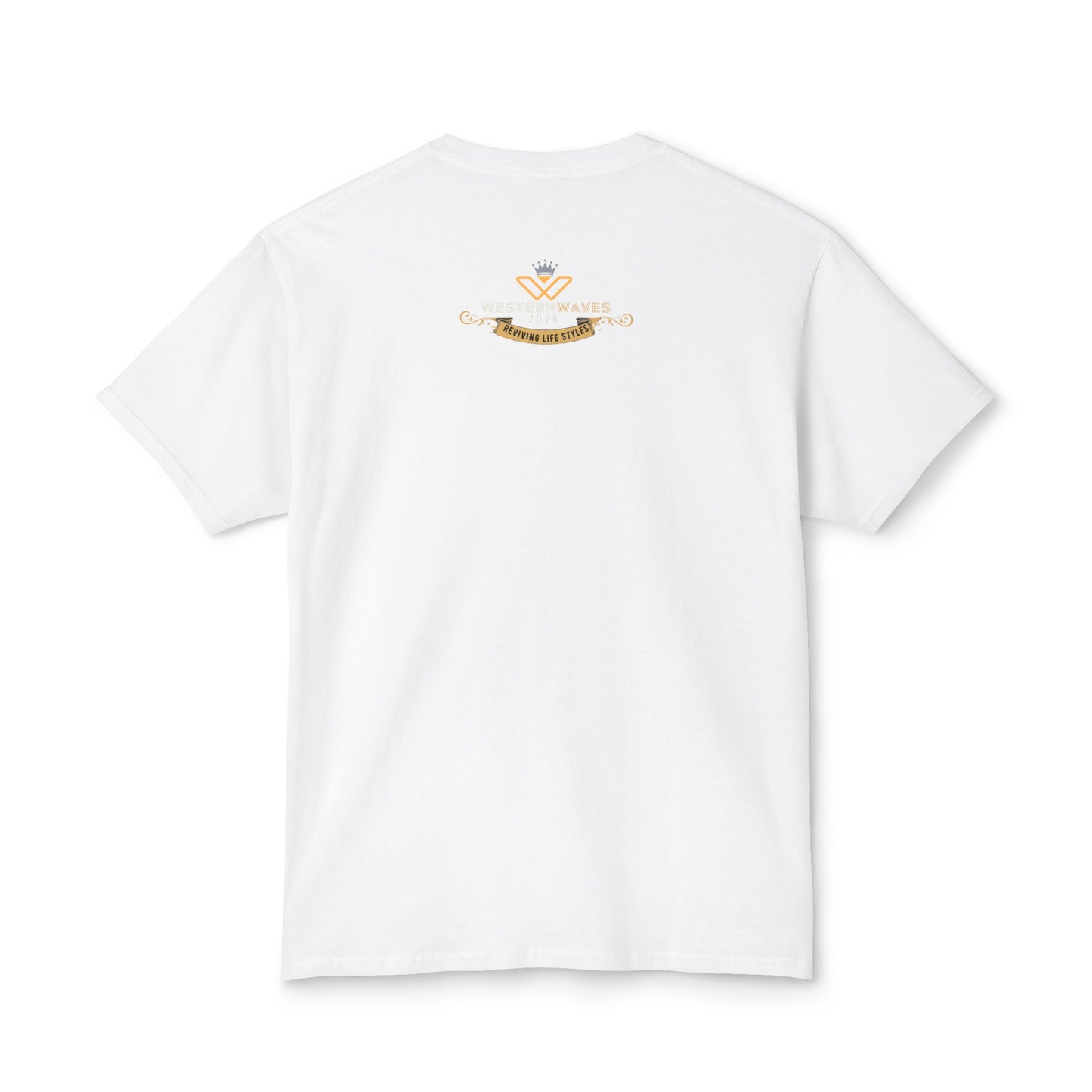 Unisex HD Cotton™ T-shirt_ N+ Series USHDCTS PT2WW001_ Limited Edition Unisex HD Cotton™ T-shirt by WesternWaves: