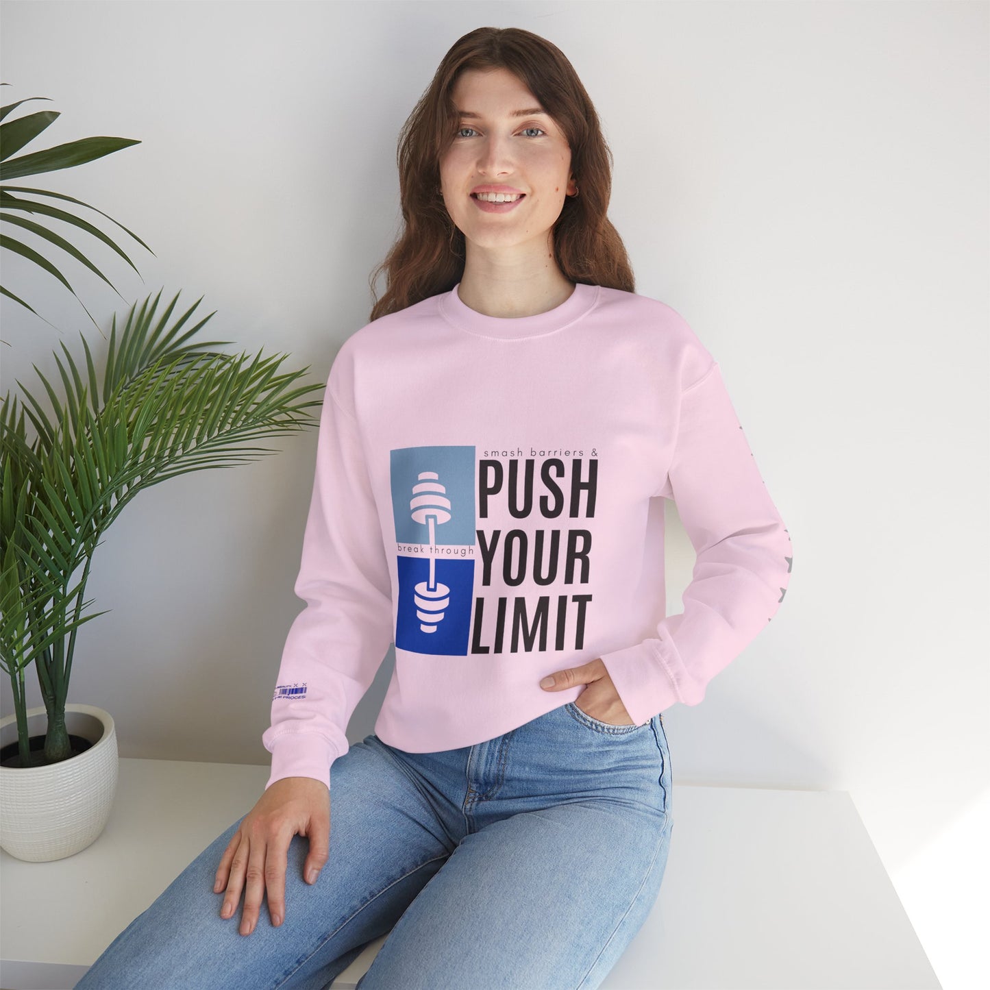 Unisex Heavy Blend™ Crewneck Sweatshirt_ N+ Series UHBCSS PT2WW027_ Limited Edition by WesternWaves: