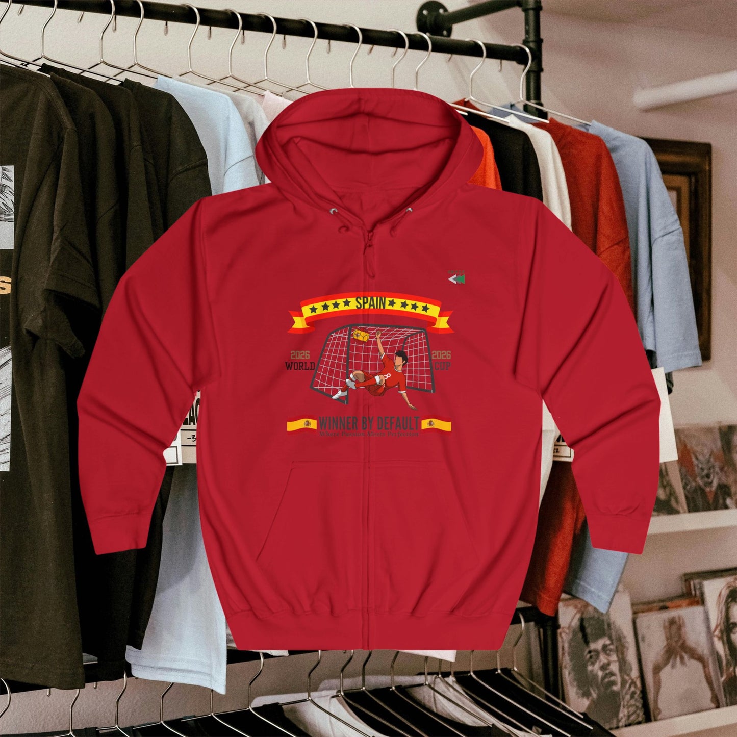 Unisex Full Zip Hoodie_ N7* Series USFZHOODIE PT2WW007_ Limited Edition Trendy Vibes by WesternWaves:
