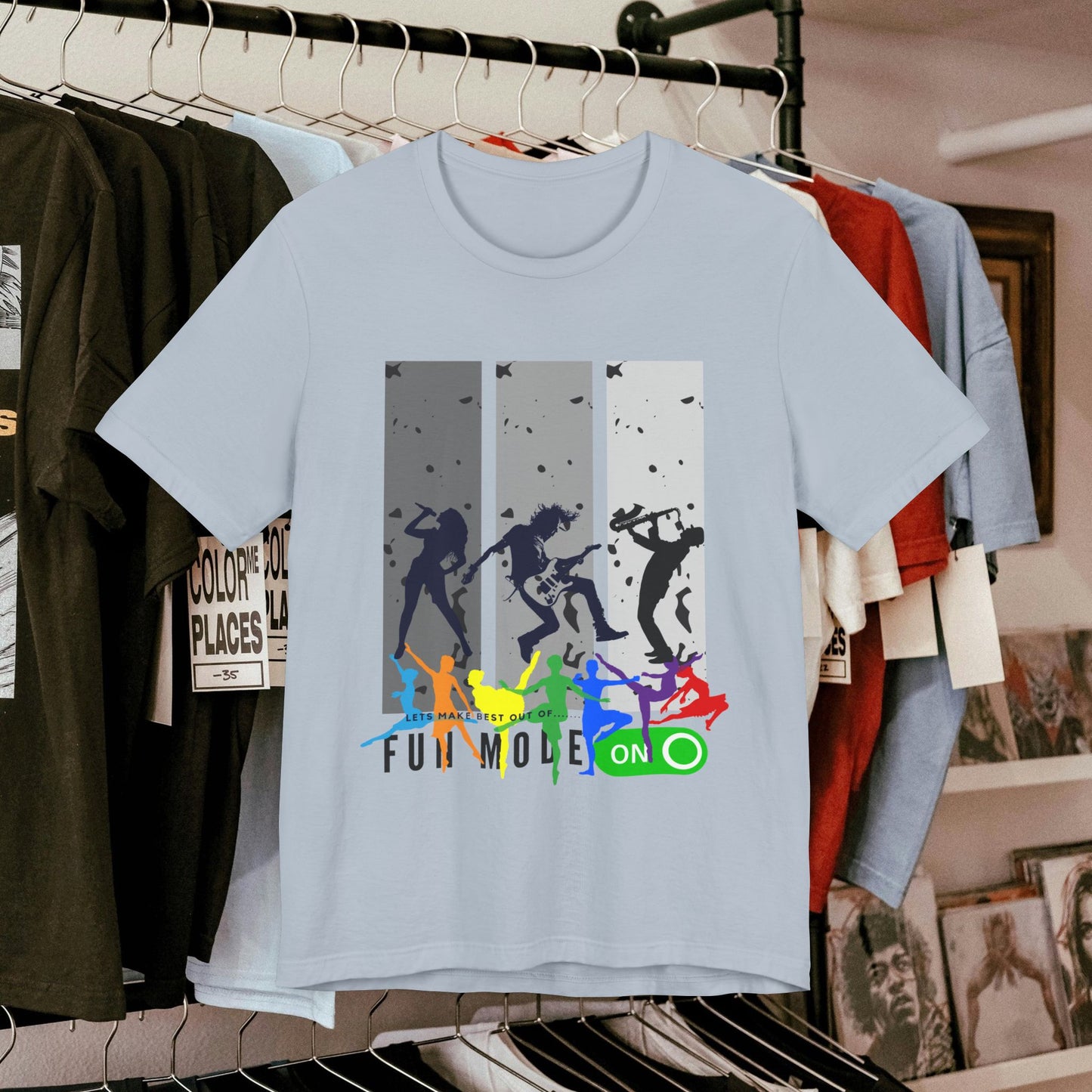 Unisex Jersey T-Shirt_ N+ Series USJTS PT2WP002_ Limited Edition T-Shirt by WesternWaves: