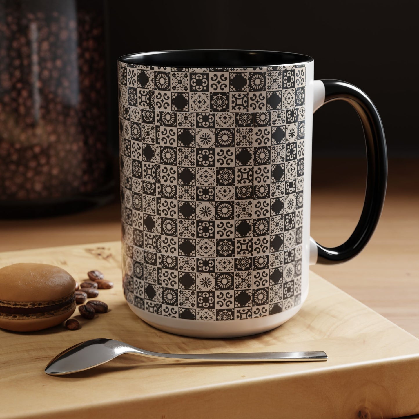 11oz Accent Mug_ N2 Series 11OZACM PT2WW001_ Limited Edition Perfect Blend of Style by WesternWaves: