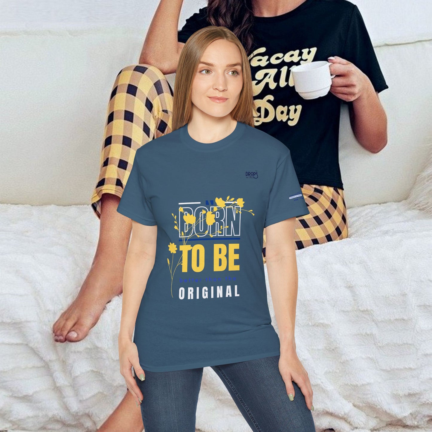 Unisex Ultra Cotton Tee_ Classic Comfort Unleashed_ N2 Series USUCTEE PT2WW002_ Limited Edition Maximum Comfort & Style by WesternWaves: