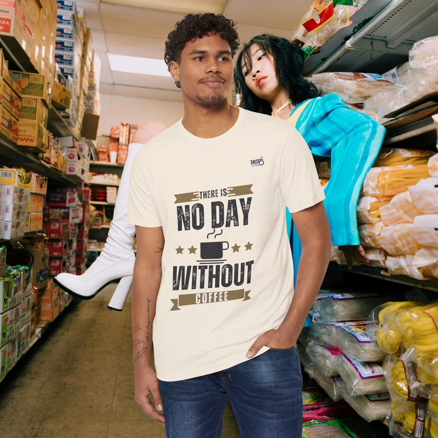 Unisex Recycled Organic T-Shirt_ N7* Series USRCOTS PT2WW001_ Limited Edition by WesternWaves: