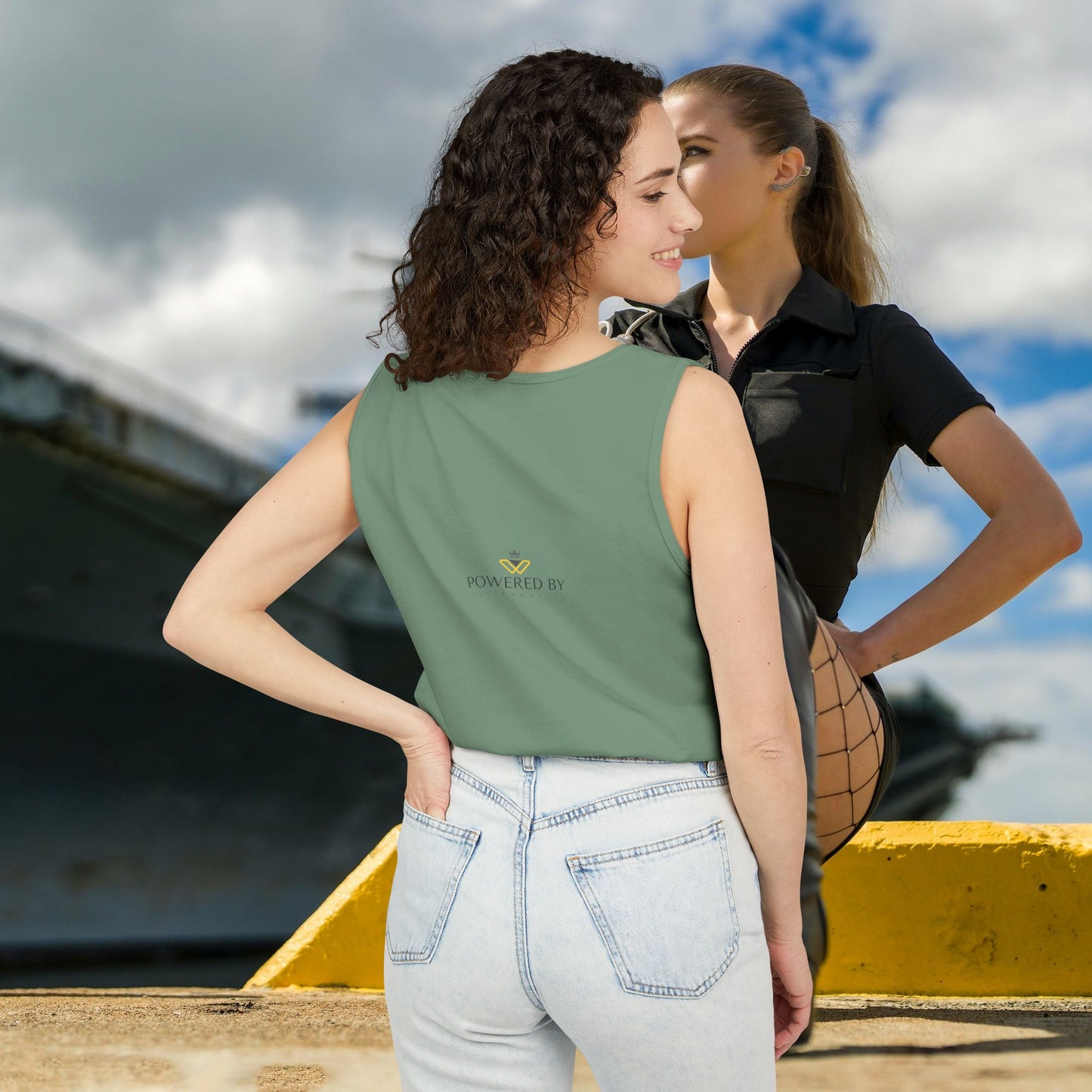 Unisex Garment-Dyed Tank Top_ 27 June 2025_ Limited Edition Summer Sports Apparel by WesternWaves: