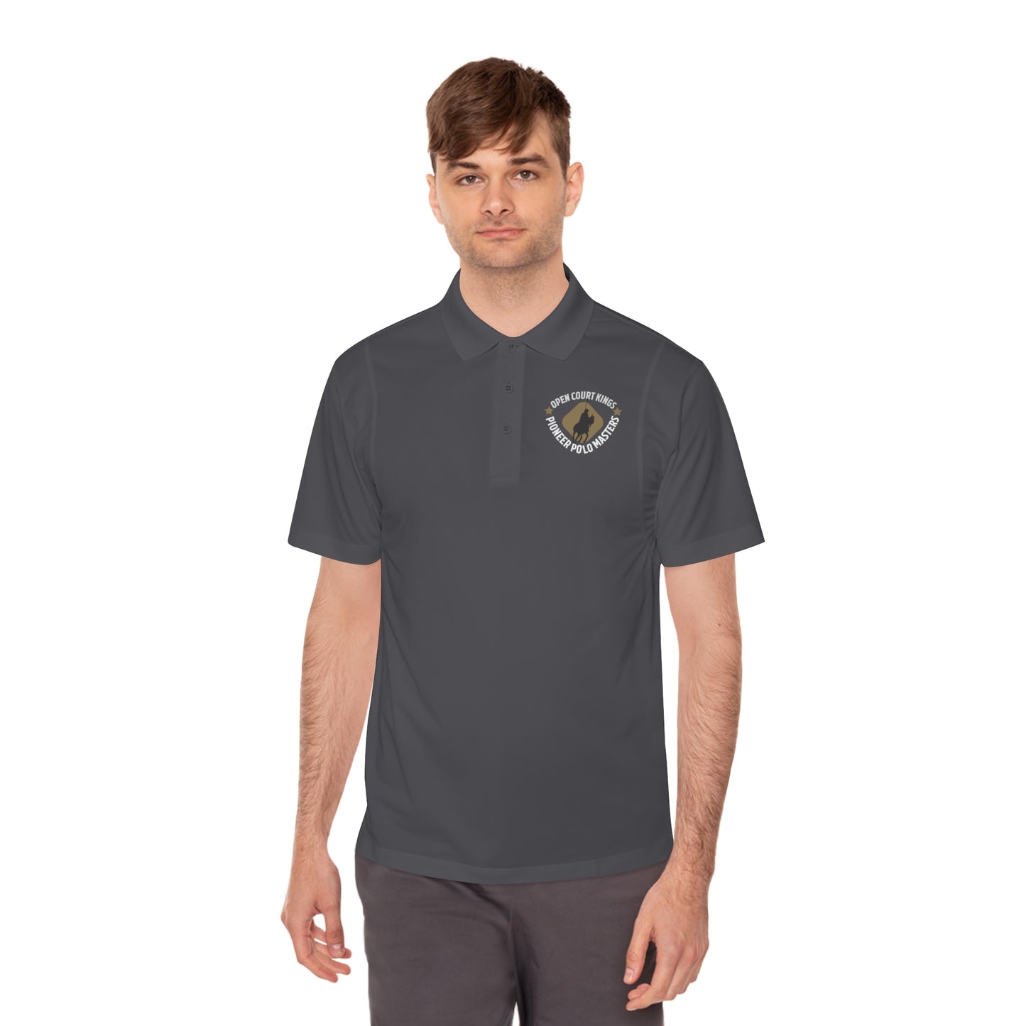 Men's Sport Polo Shirt_ N3+ Series MSPS PT2WW003_ Limited Edition Premium Performance & Classic Style by WesternWaves under Sports Brand ‘ZeztZ’: