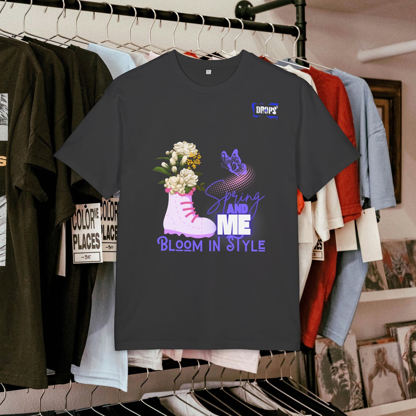 Unisex Oversized Tee_ N5+ Series USOSTEE PT2WW001_ Limited Edition by WesternWaves: