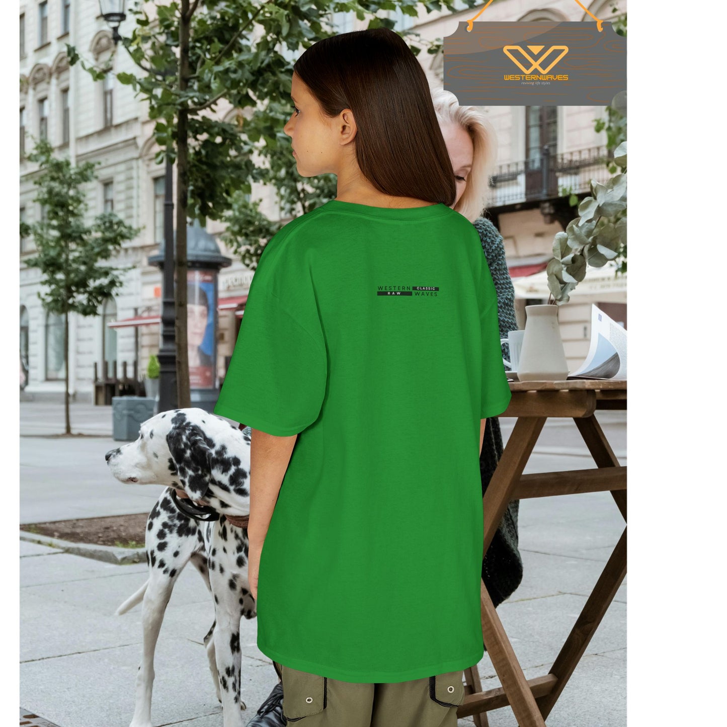 Kids Heavy Cotton™ Tee_ N2 Series KHCT PT2WW0011_ Limited Edition Durable Comfort for Every Adventure by WesternWaves: