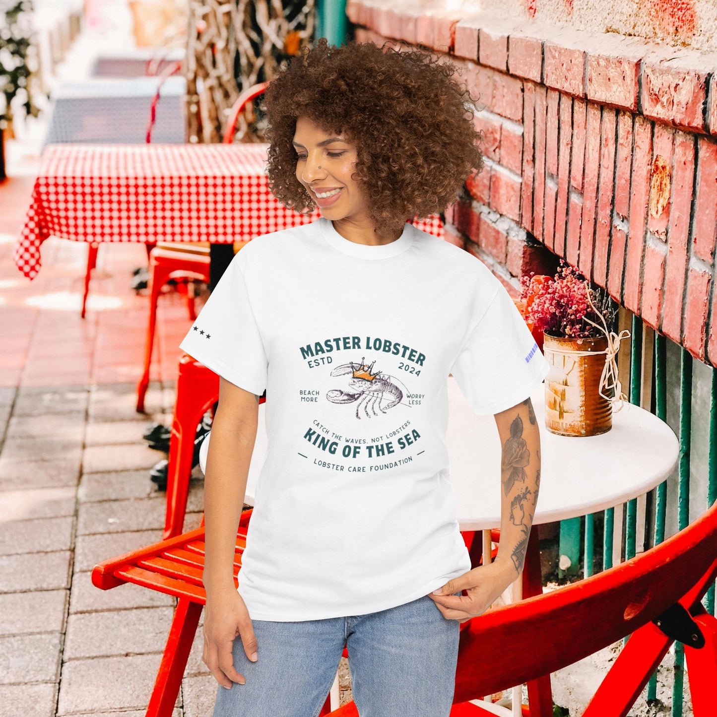 Unisex Heavy Cotton Tee_ Crafted from premium 100% cotton_ N2+ Series UHCT PT2WW007_ Limited Edition Maximum Comfort by WesternWaves: