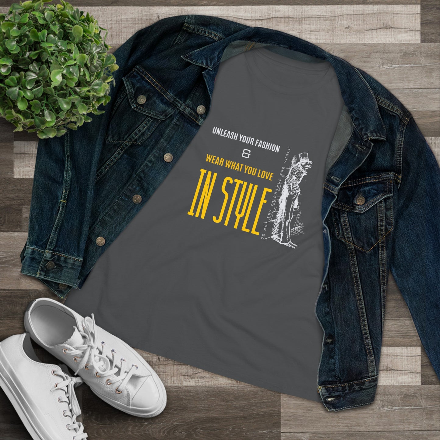 Women's Cotton Tee_ N2+ Series WCTEE PT2WW002_ Cozy Comfort Limited Edition by WesternWaves: