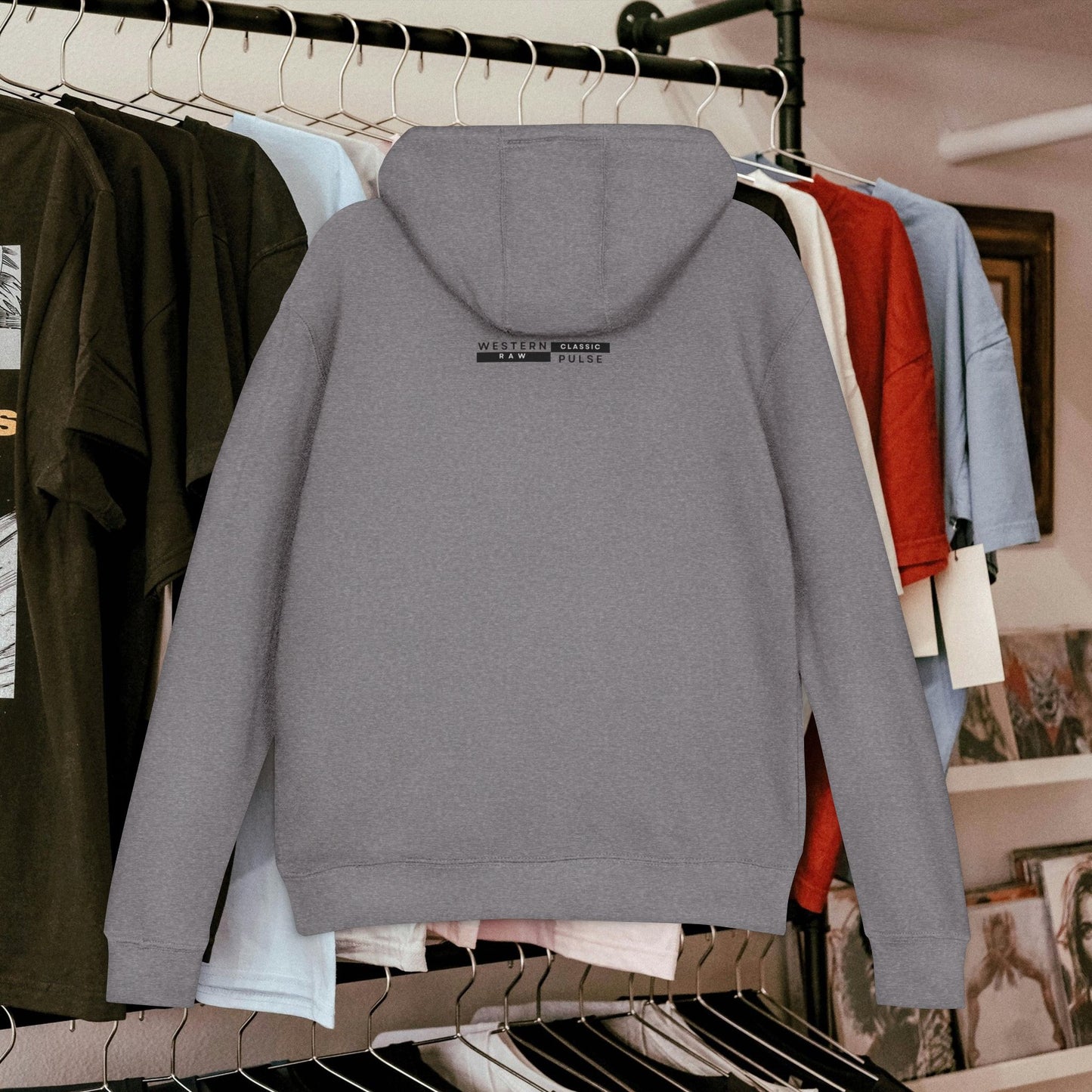 Unisex French Terry Hoodie_ 08 July 2025_ Limited Edition Relaxed Fit Sweatshirt by WesternPulse: