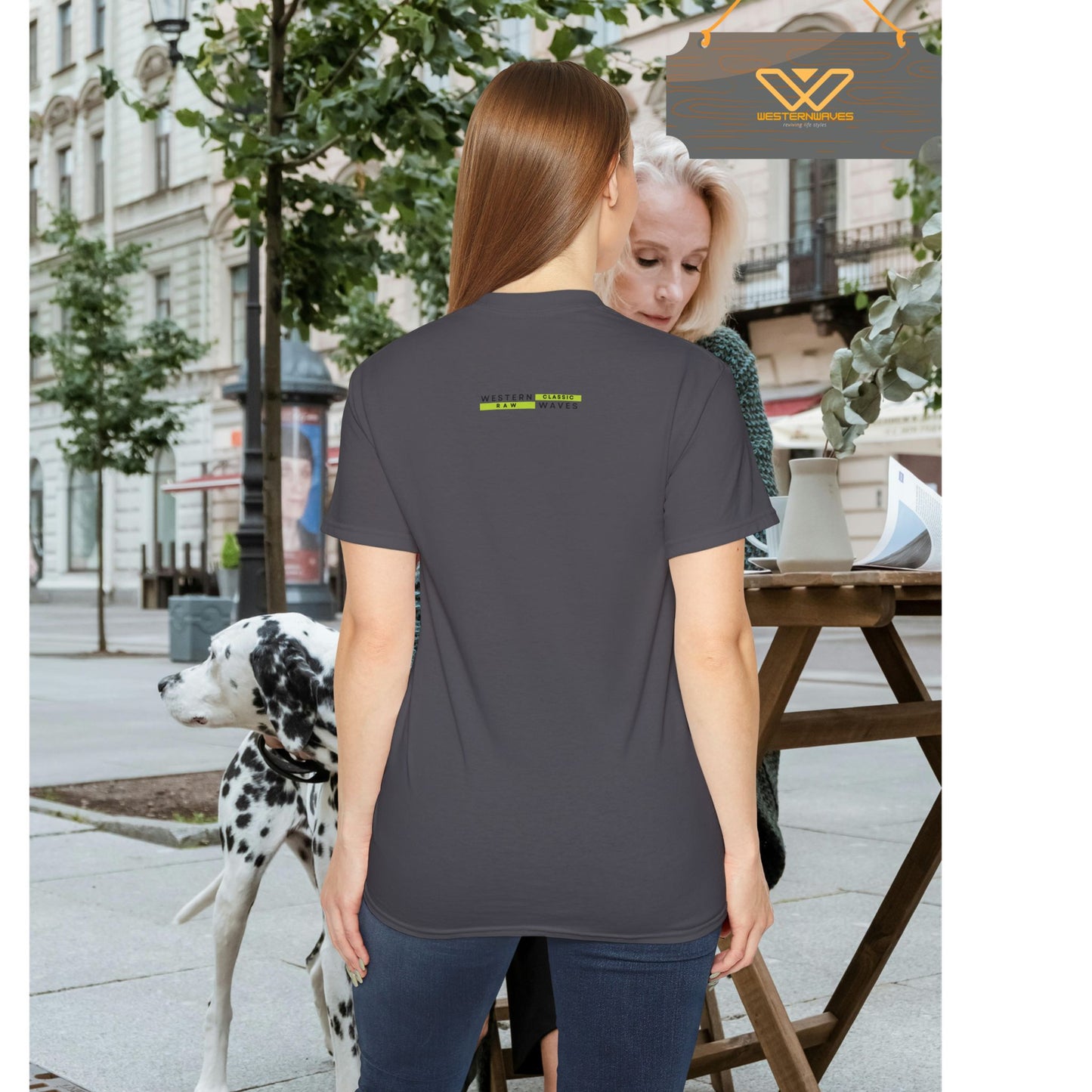 Unisex Ultra Cotton Tee_ Classic Comfort Unleashed_ N2+ Series USUCTEE PT2WW007_ Limited Edition Maximum Comfort & Style by WesternWaves: