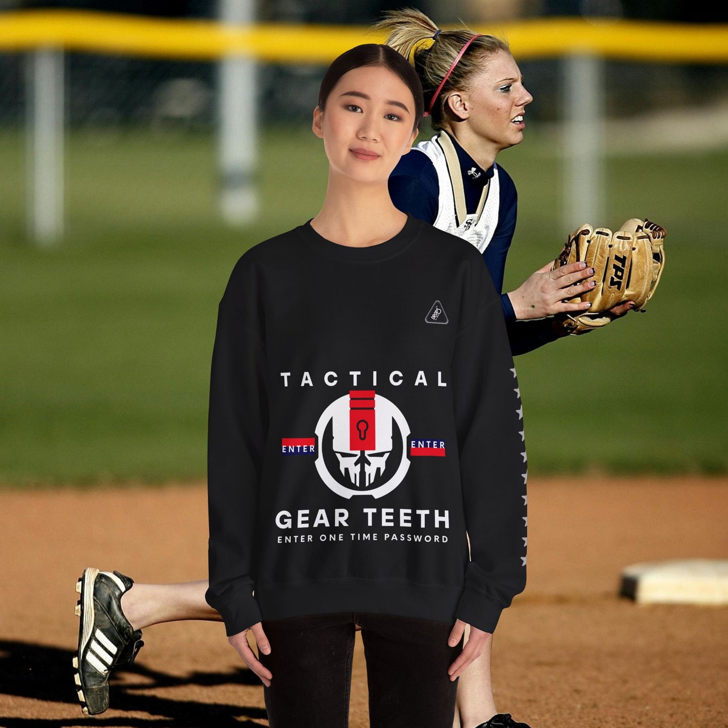 Unisex Heavy Blend™ Crewneck Sweatshirt_ N2 Series UHBCSS PT2WW005_ Limited Edition by WesternWaves: