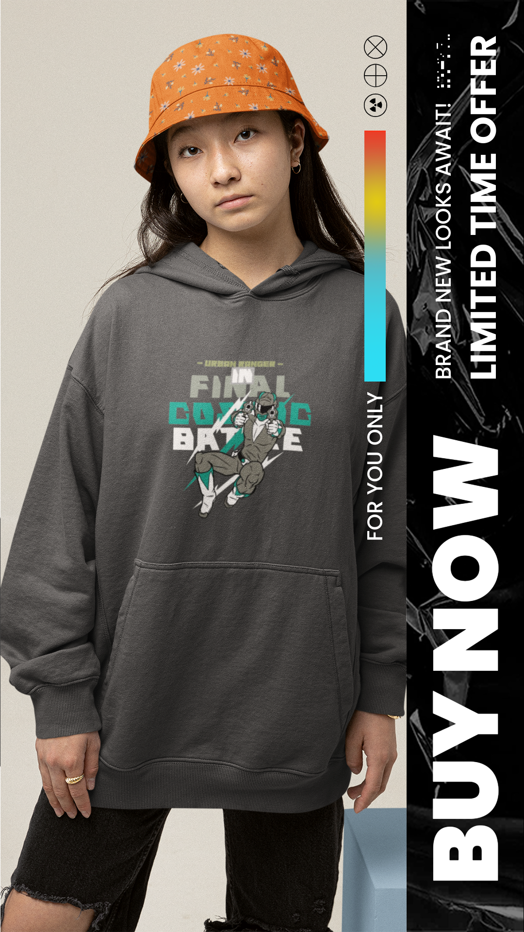 Kids Hoodie - N2+ Series KIDSH PT2WW001_ Limited Edition by WesternWaves: